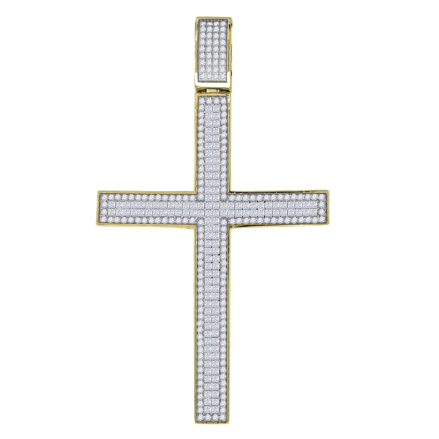 925-Cz Cross Pendant