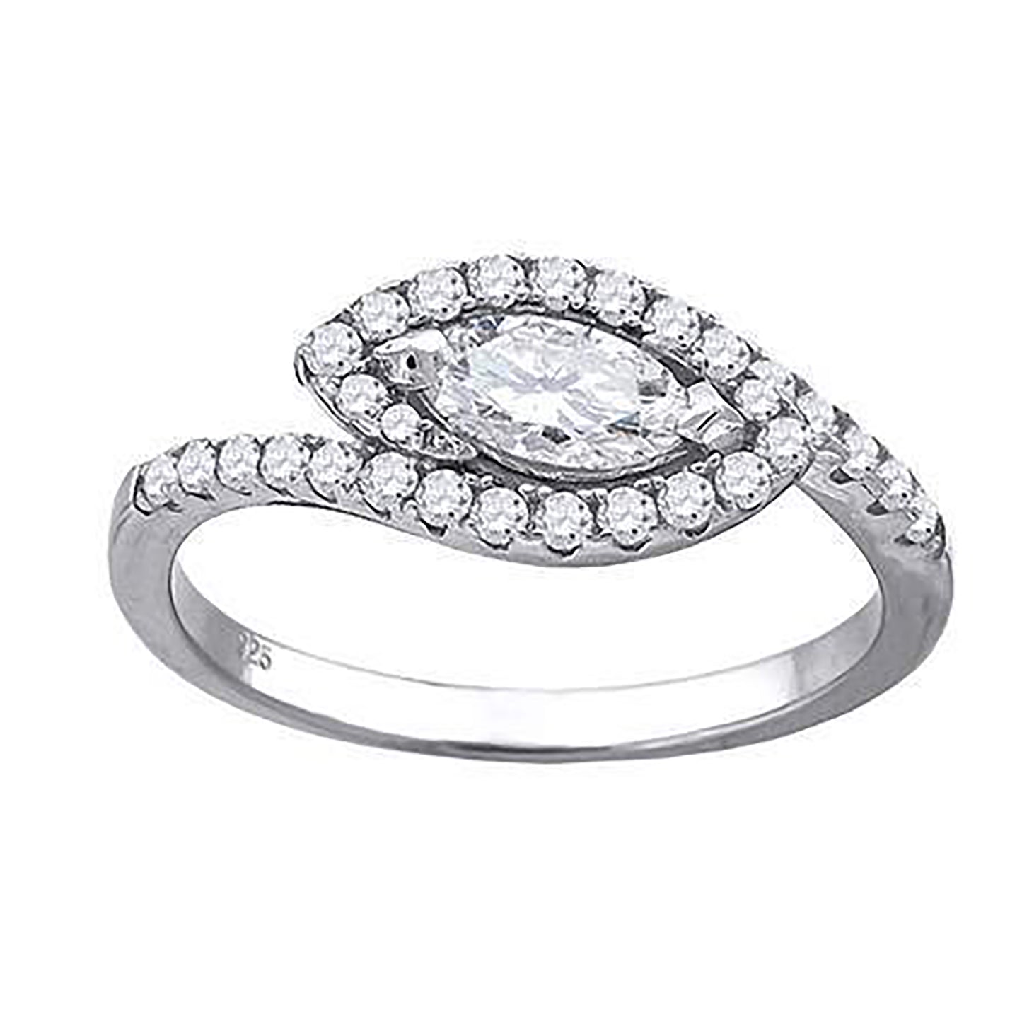 925-Cz Bridal Ring-S6
