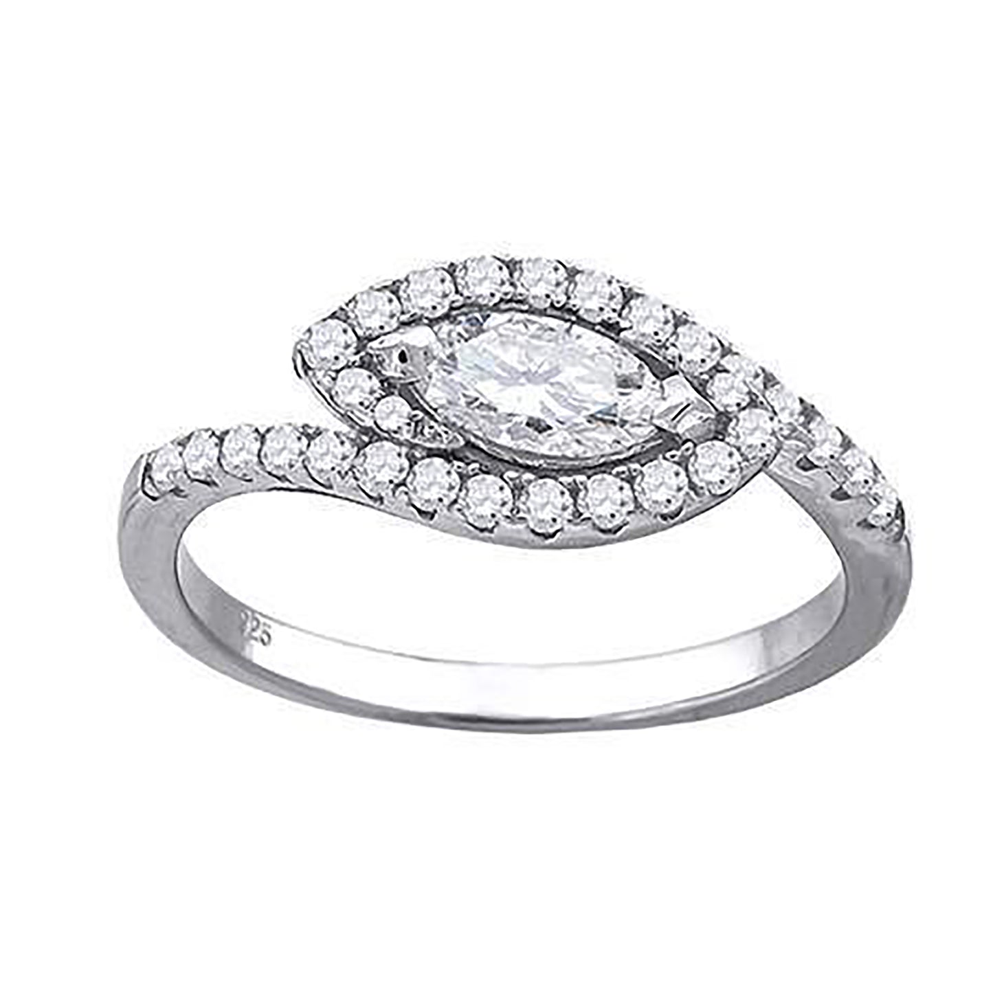 925-Cz Bridal Ring-S6