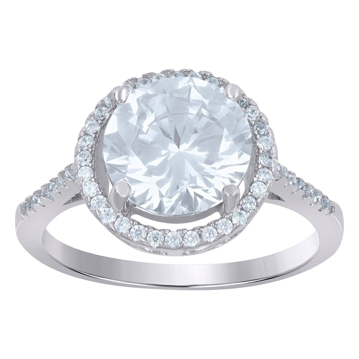 925-Cz Fashion Ring-Sz6