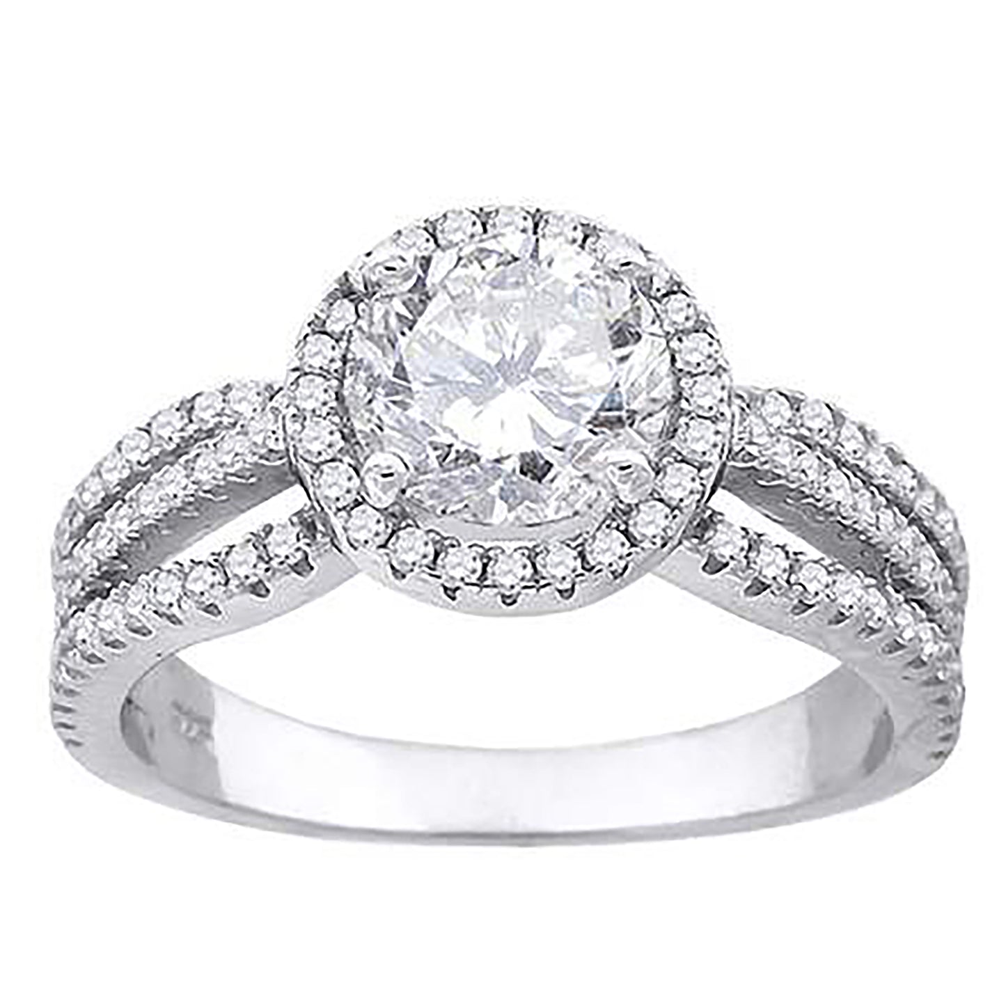 925-Cz Fashion Ring-Sz6