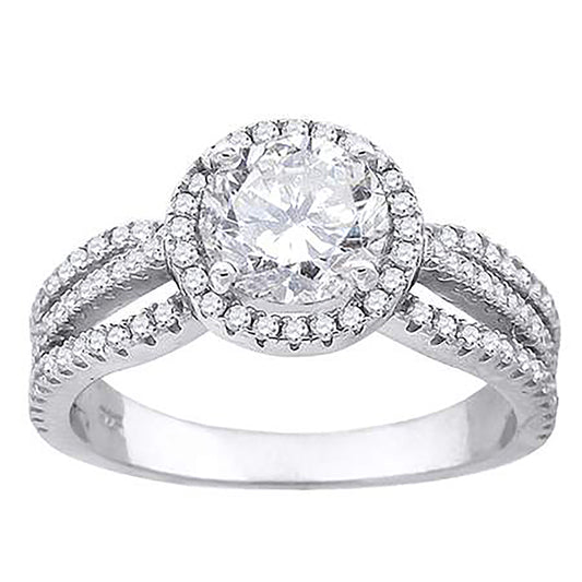 925-Cz Fashion Ring-Sz6