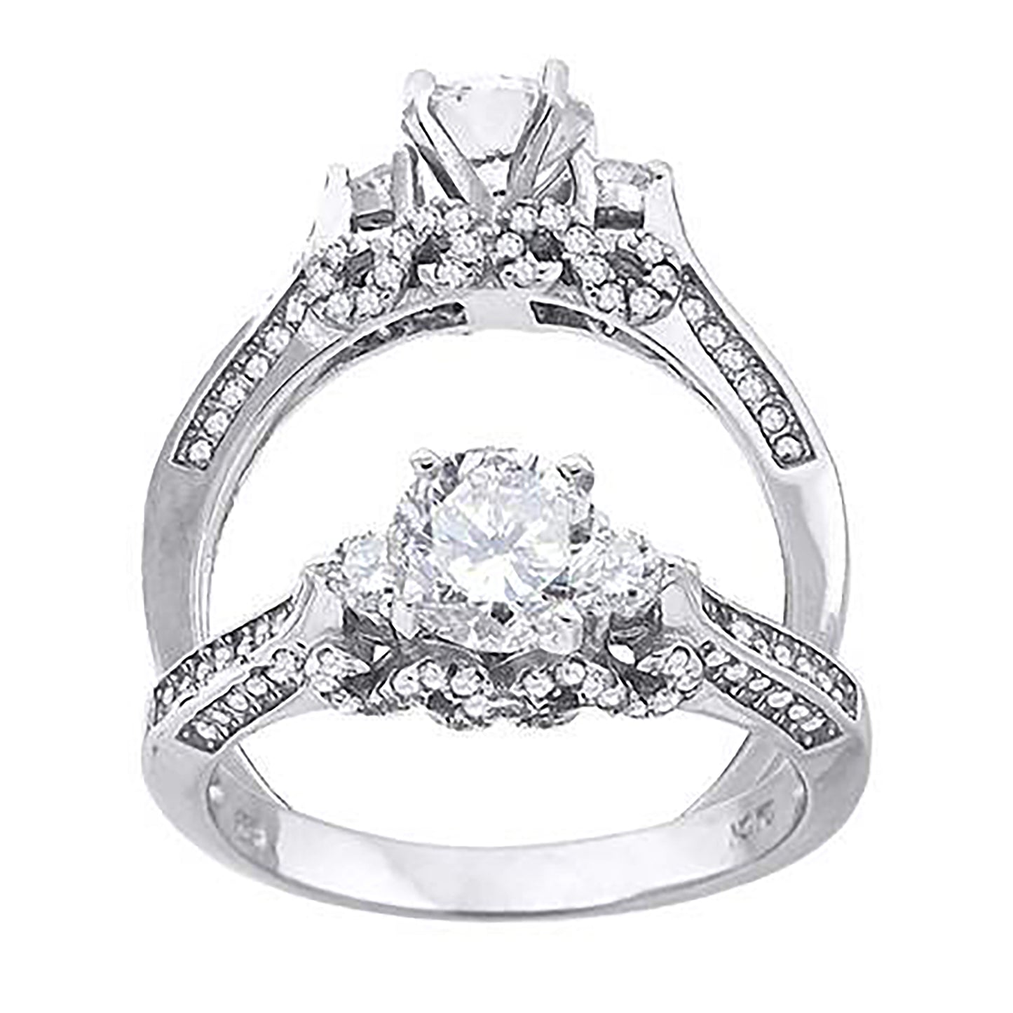 925-Cz Fashion Ring-Sz6