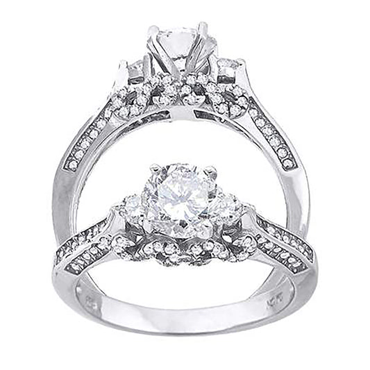 925-Cz Fashion Ring-Sz6