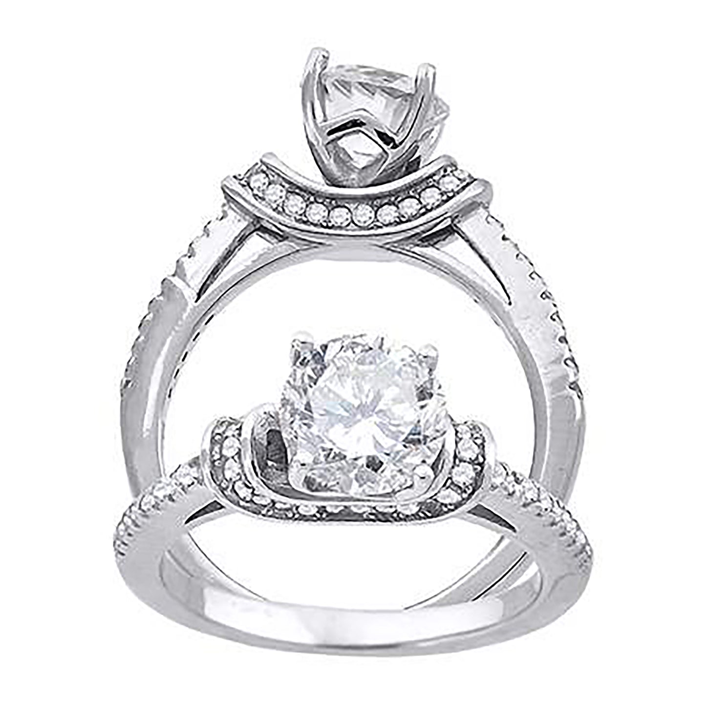 925-Cz Fashion Ring-Sz6