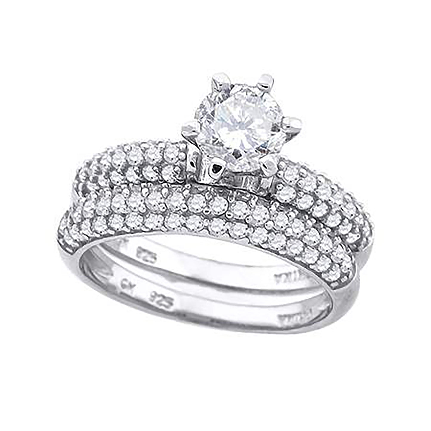 925-Cz Fashion Ring-Sz6