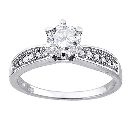 925-Cz Fashion Ring-Sz6
