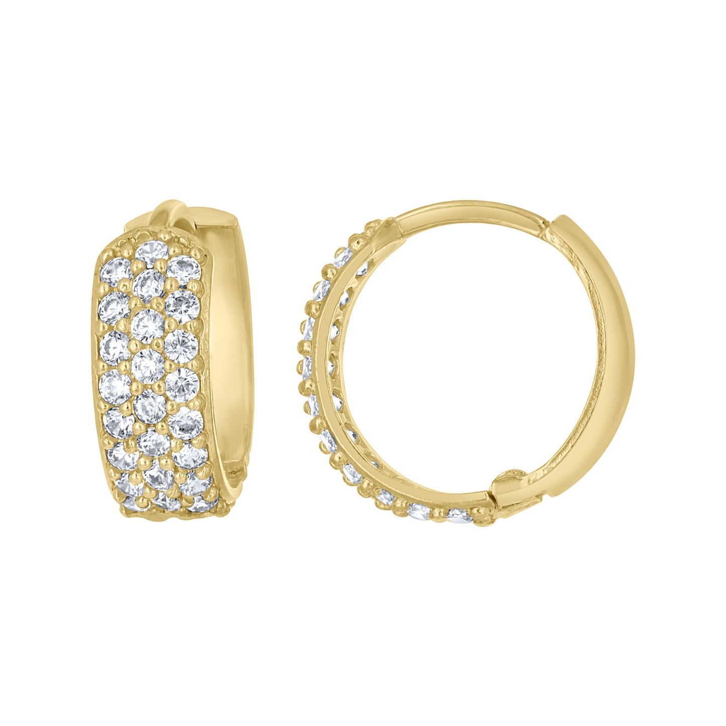 10Kt Gold Hoop Earrings