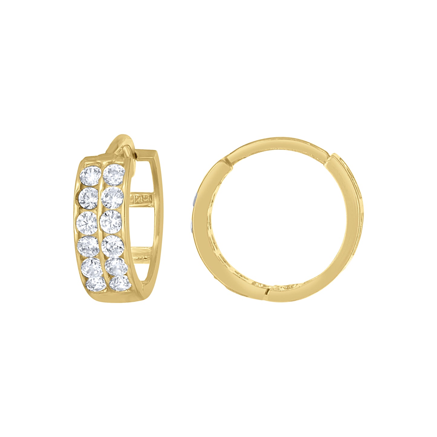 10Kt Gold Hoop Earrings