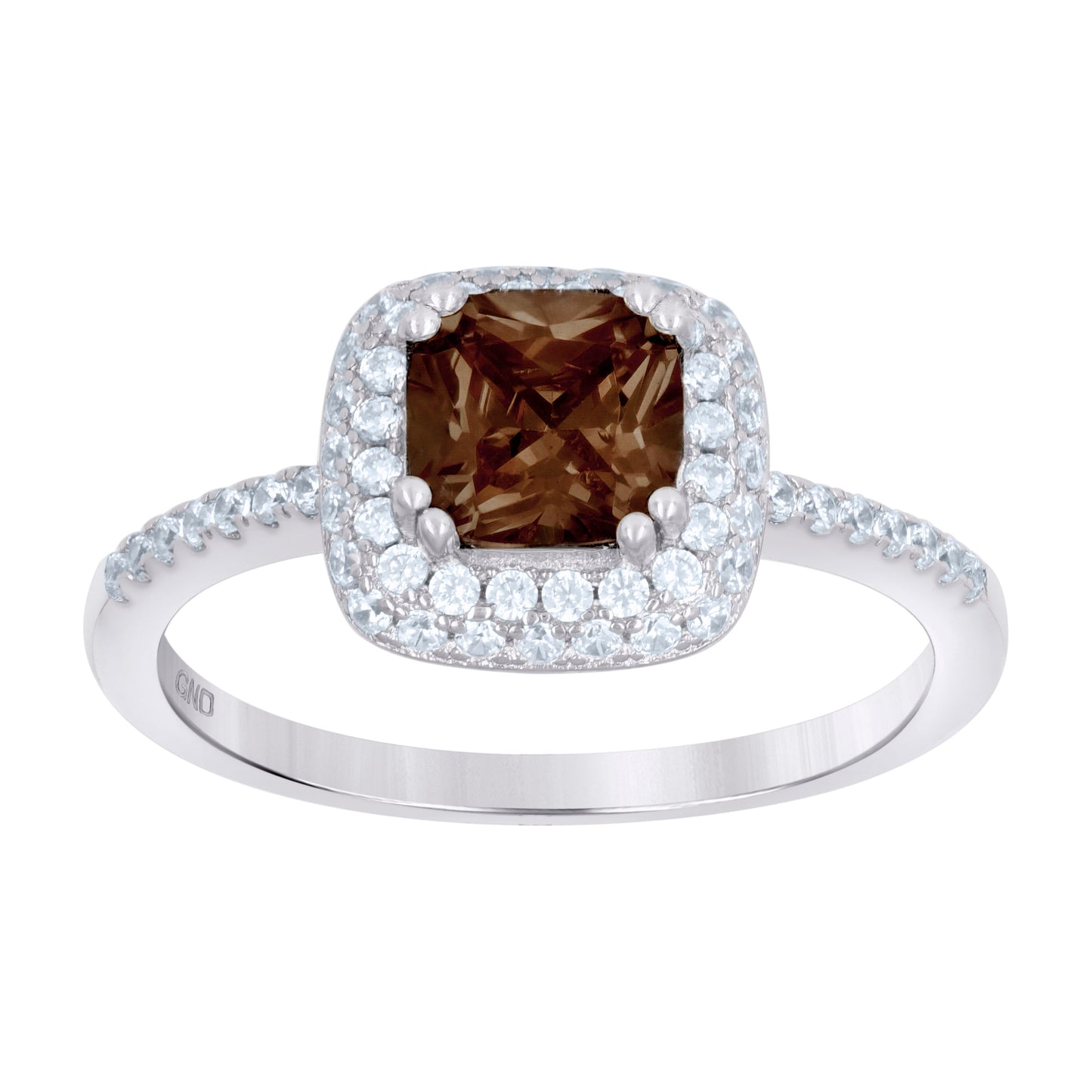 925 Sterling Silver Cz Ring S6