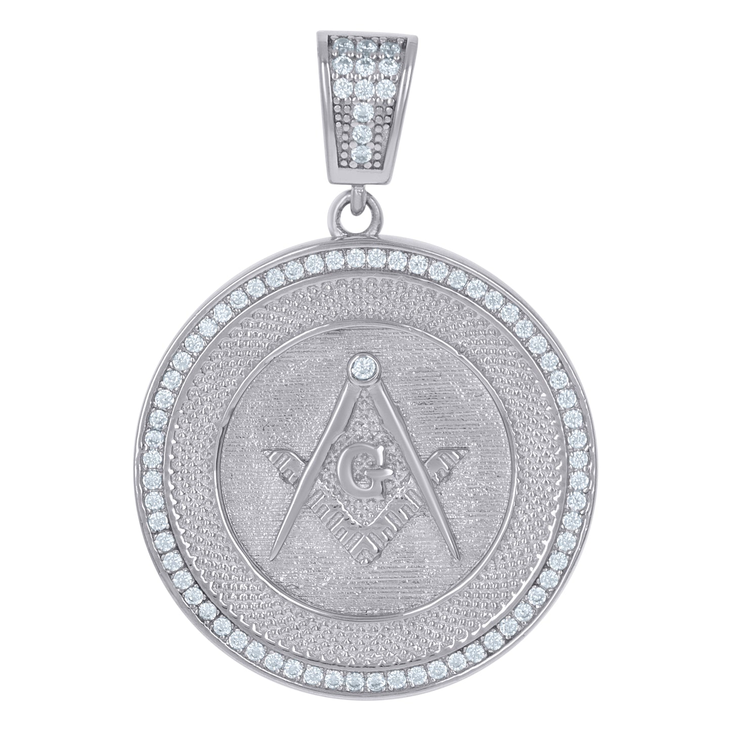 925 Sterling Silver Cz Pendant