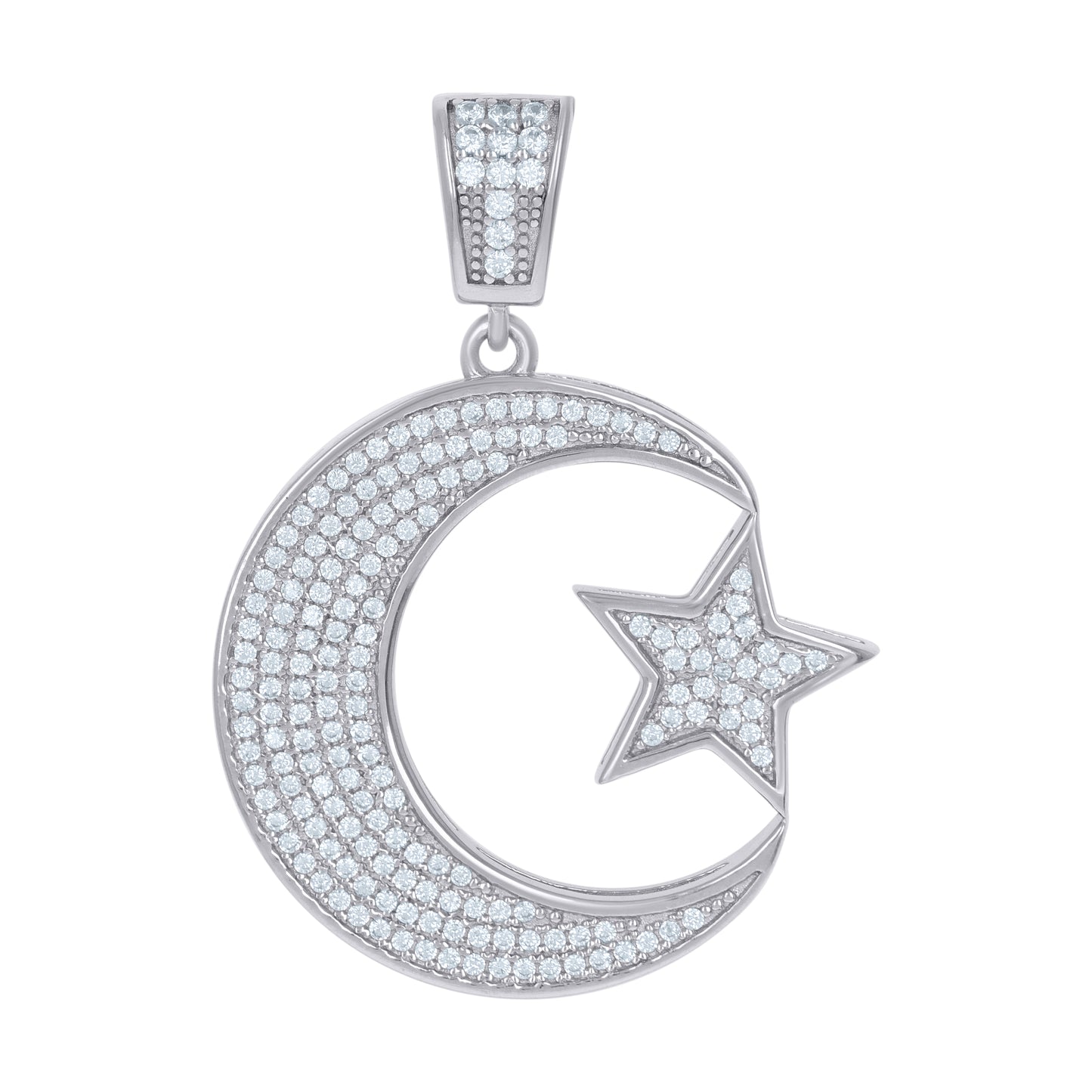 925 Sterling Silver Cz Pendant