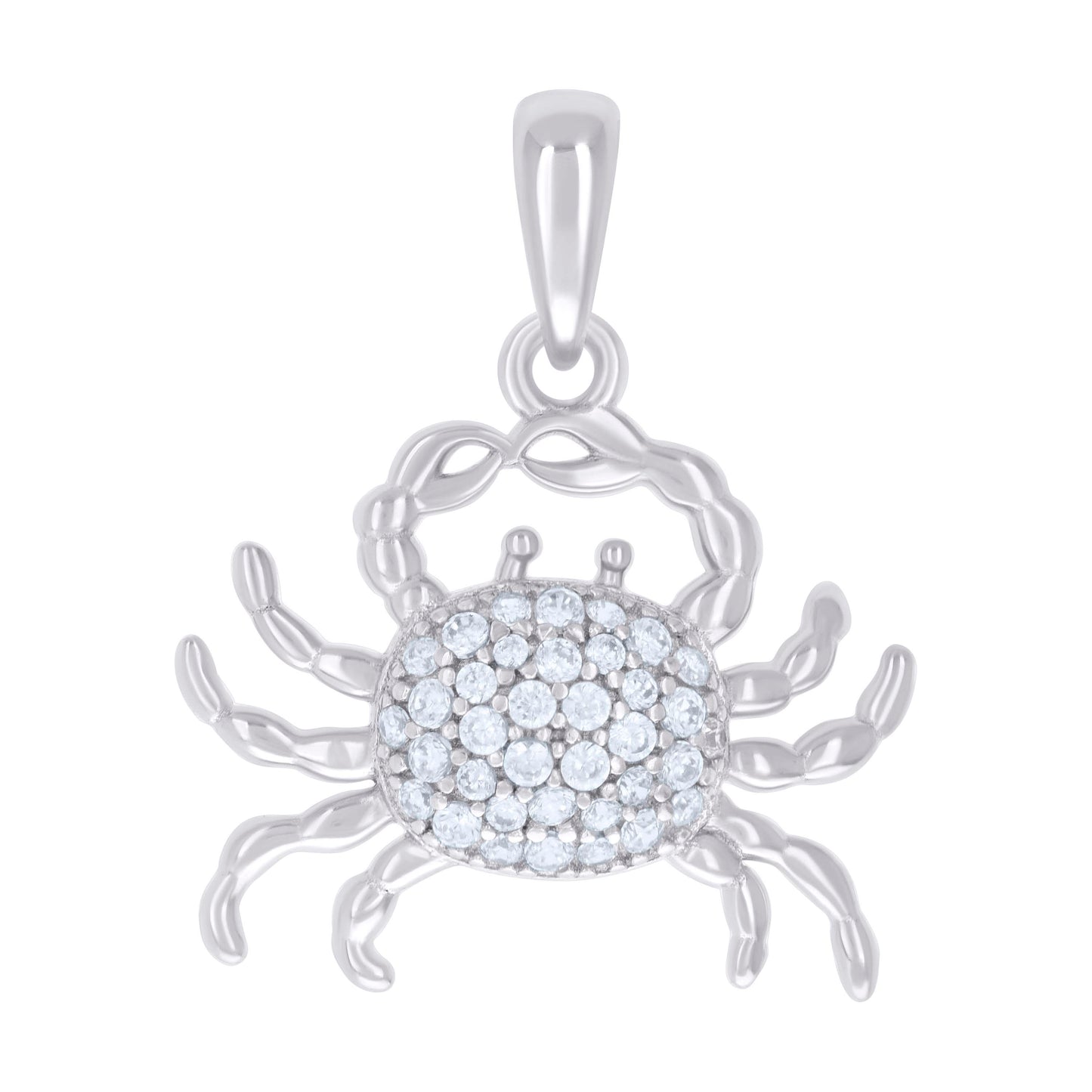 925 Sterling Silver Cz Pendant