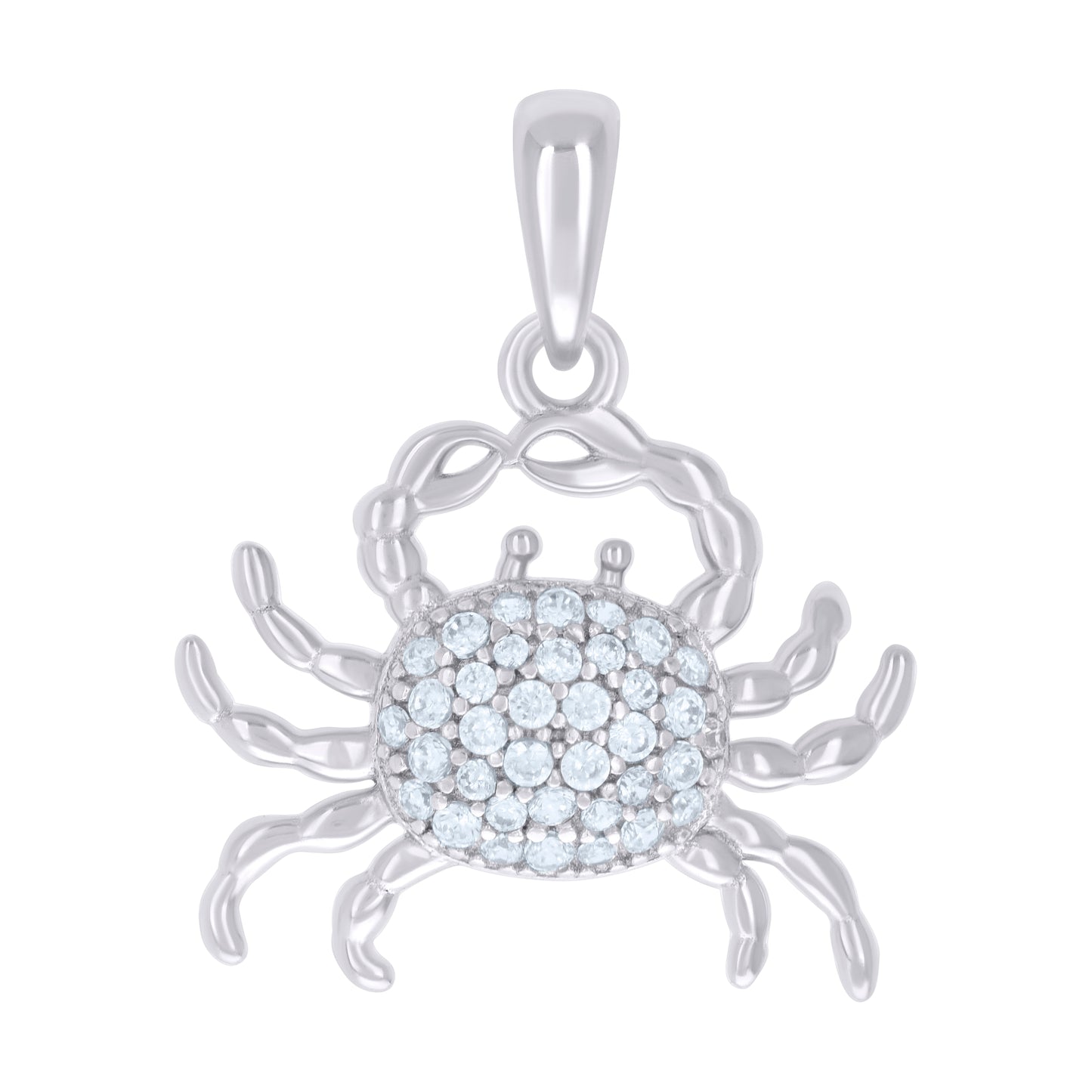 925 Sterling Silver Cz Pendant