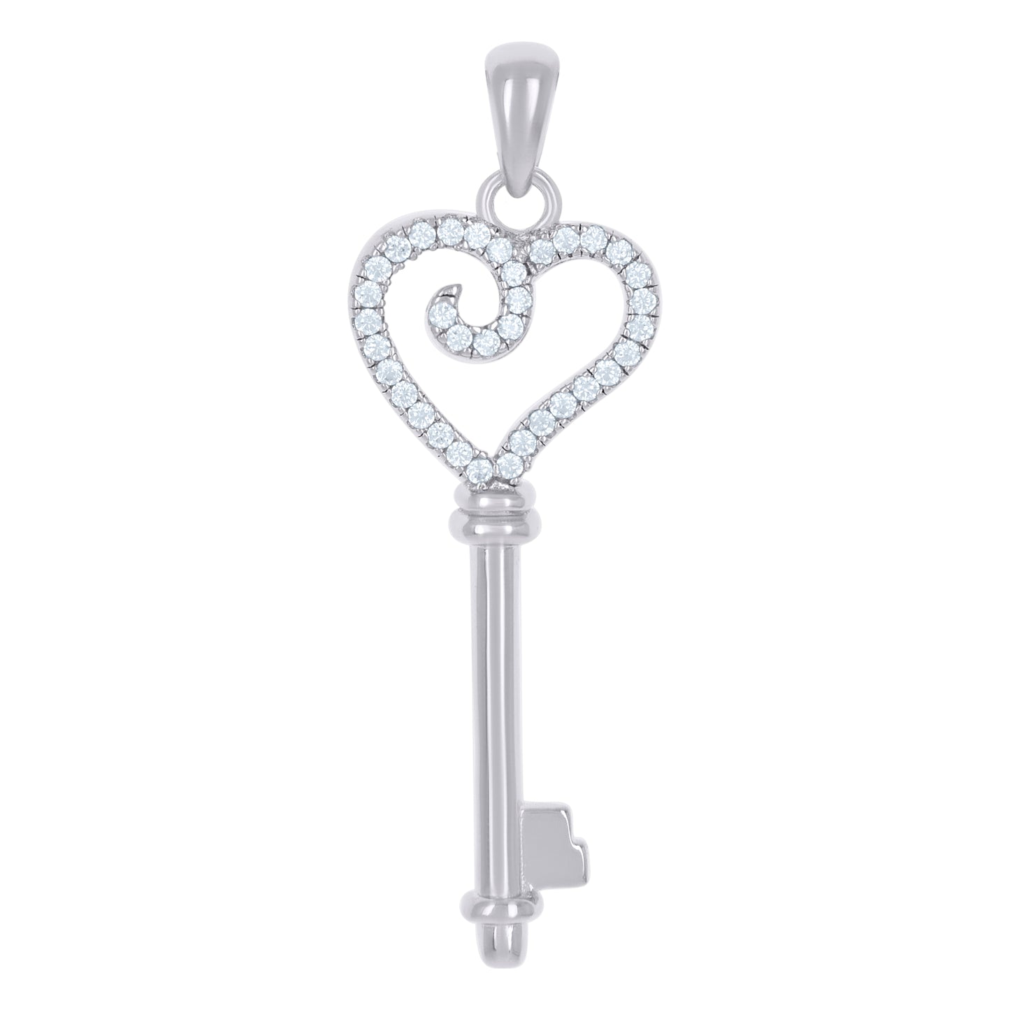 925 Sterling Silver Cz Pendant