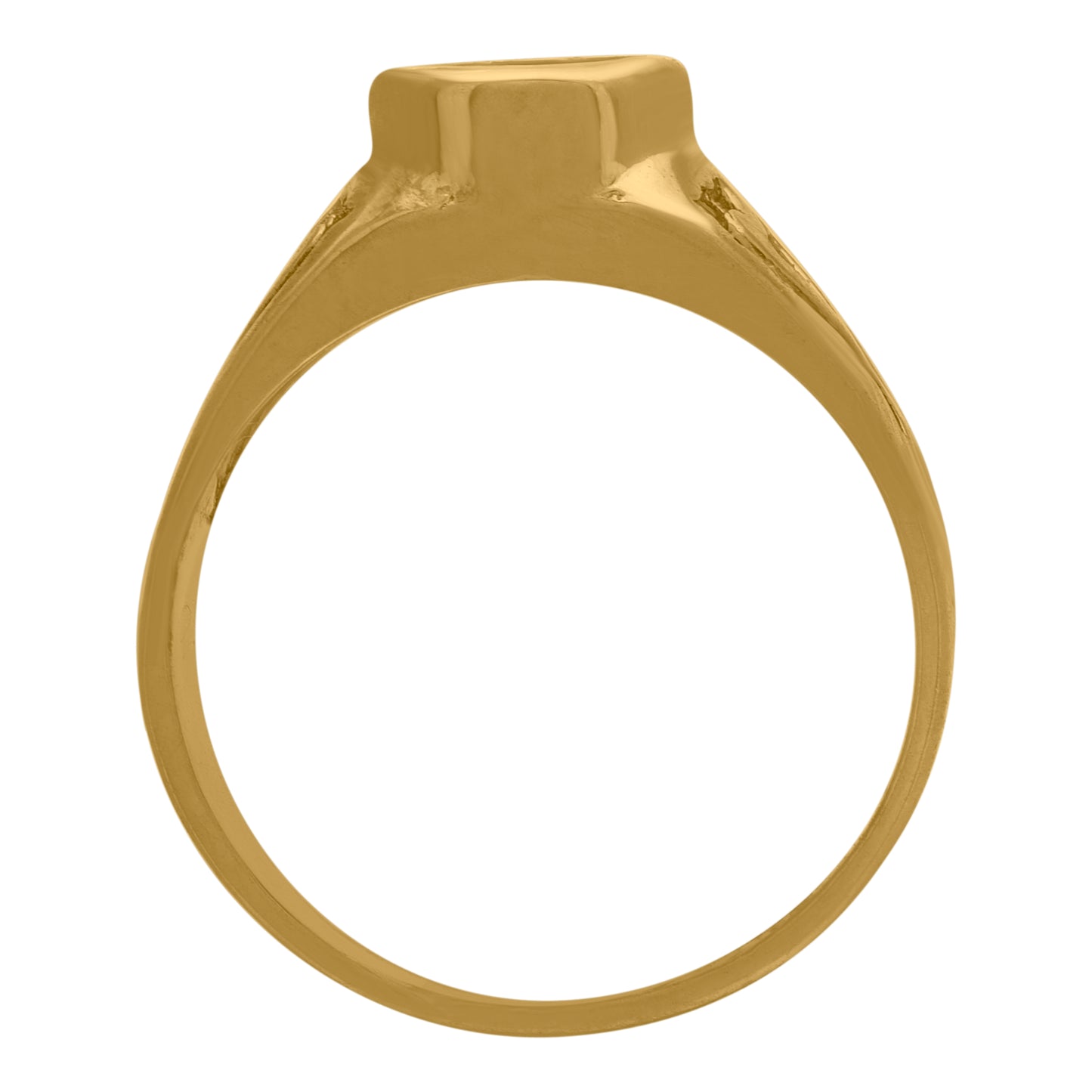 10Kt Gold Cz Baby Ring
