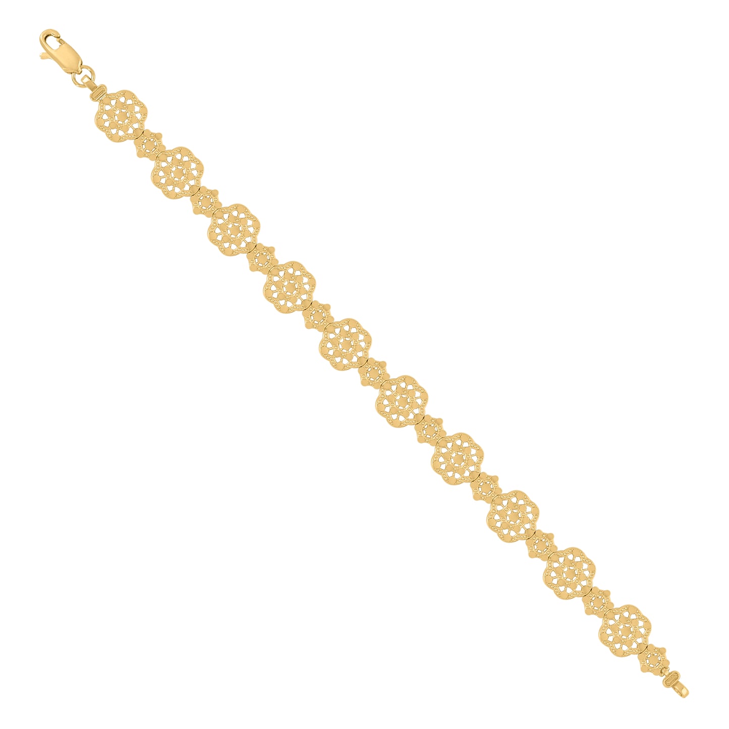 10Kt Gold Bracelet 8"