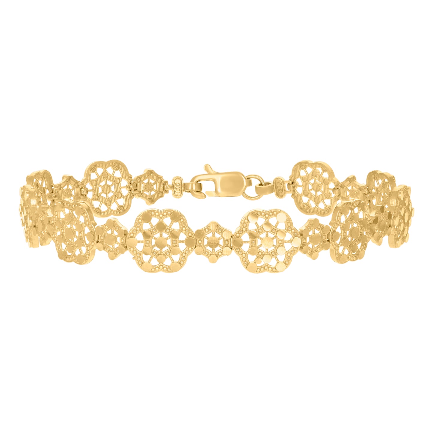 10Kt Gold Bracelet 8"