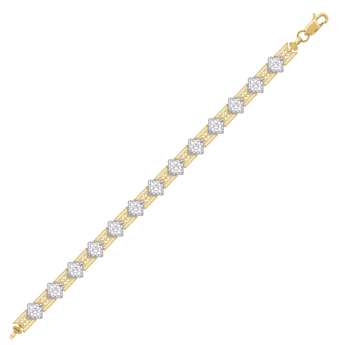10Kt Gold 7" Bracelet