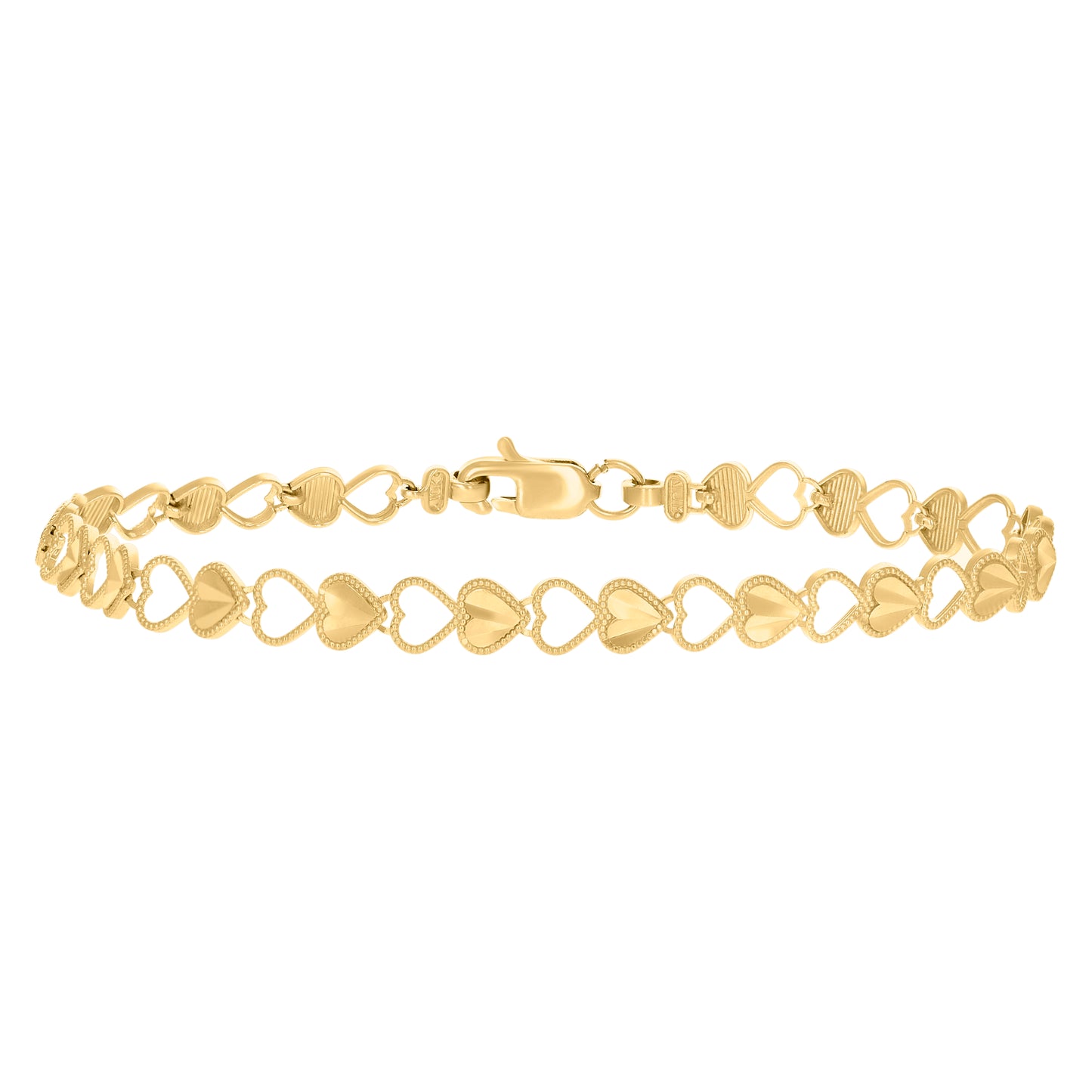 10Kt Gold 8" Bracelet