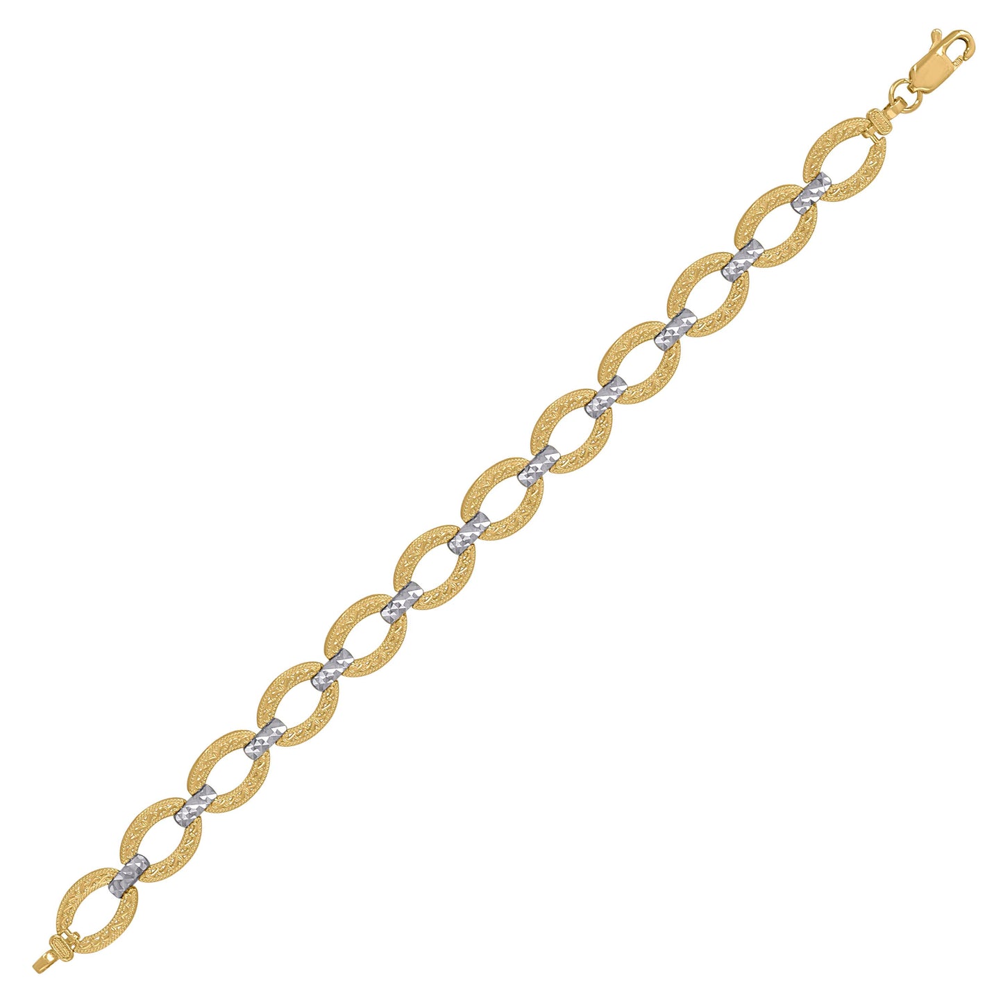 10Kt Gold 7" Bracelet
