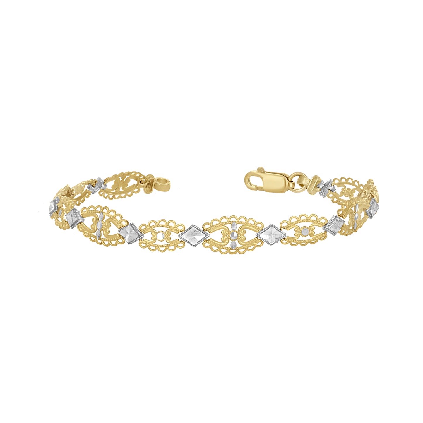 10Kt Gold 7" Bracelet