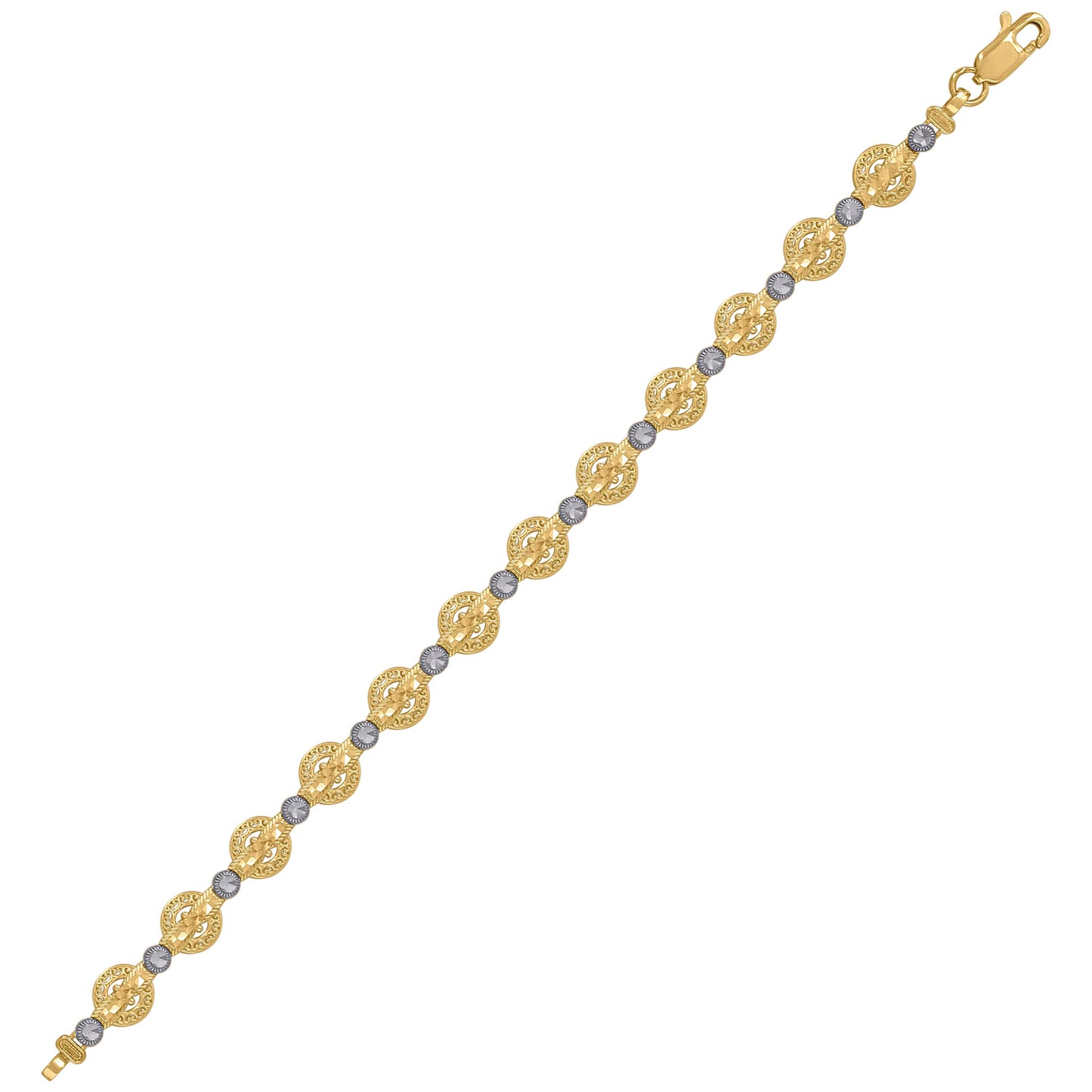 10Kt Gold 7" Bracelet