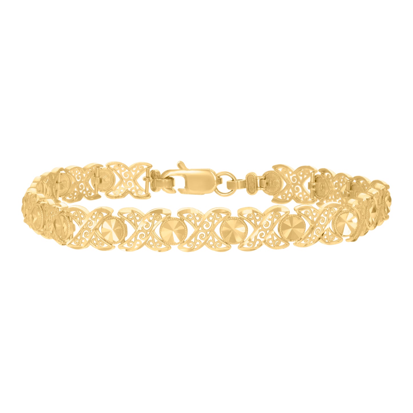 10Kt Gold 7" Bracelet