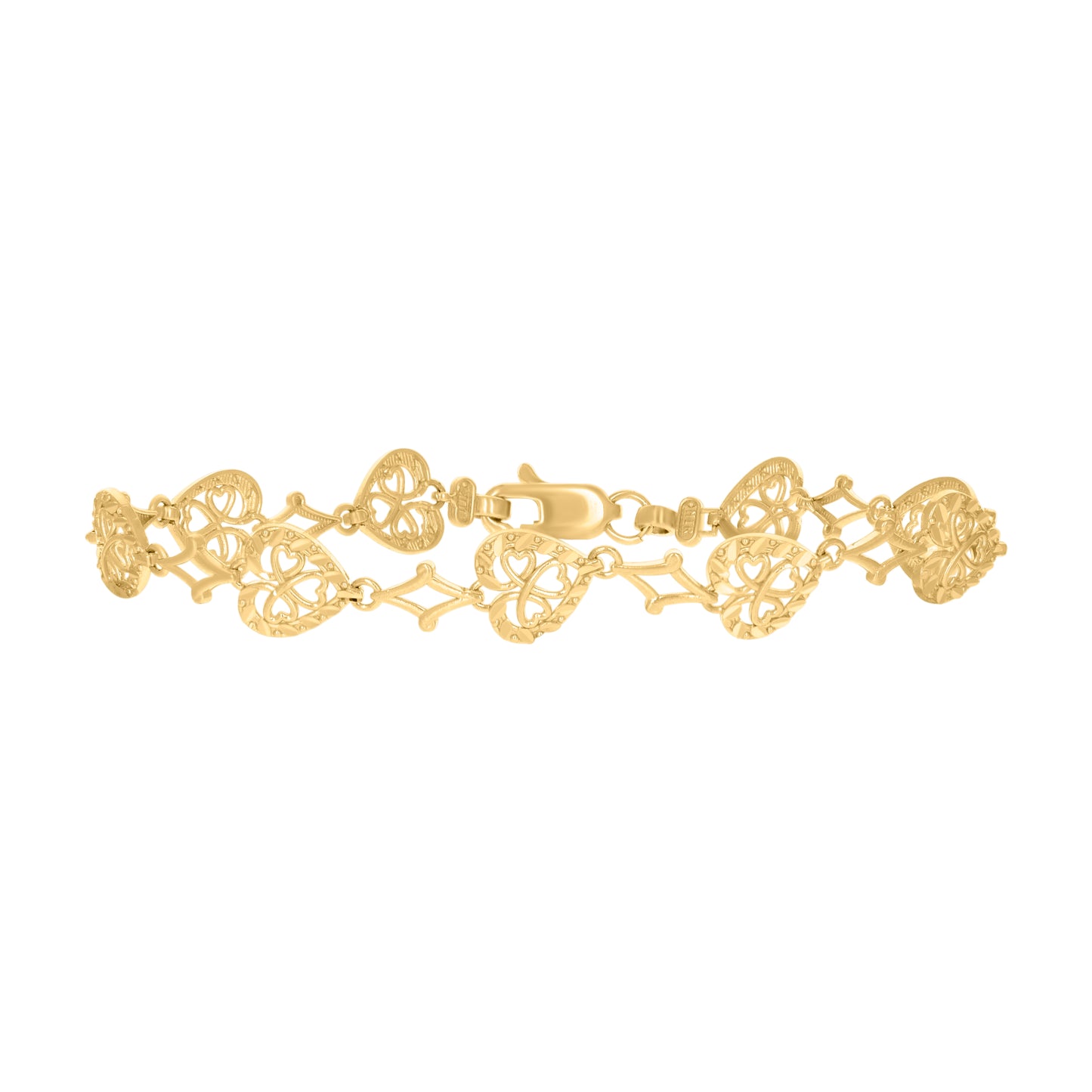 10Kt Gold 7" Bracelet