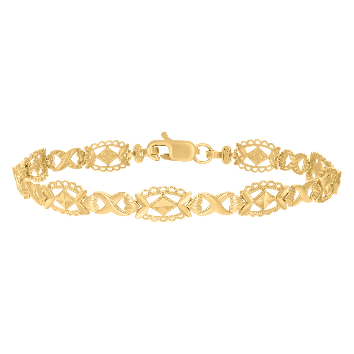 10Kt Gold 8" Bracelet