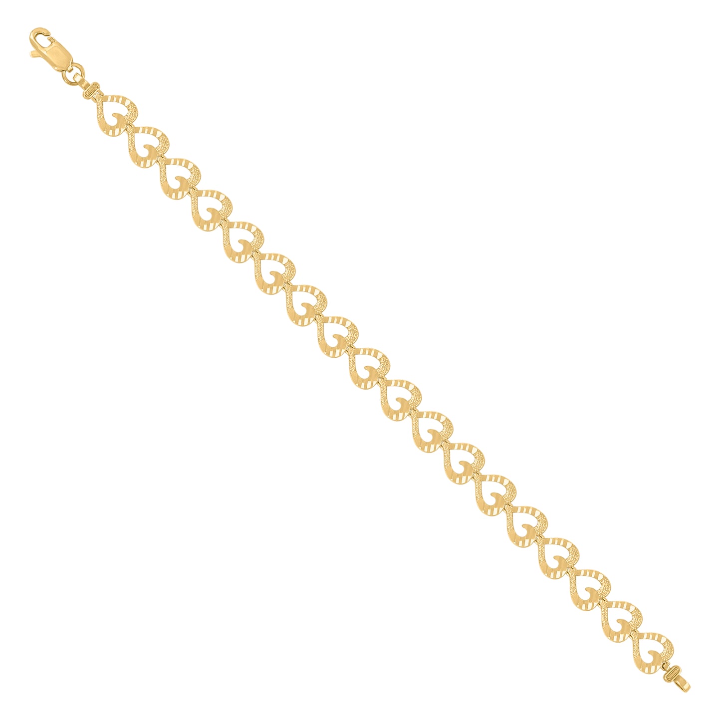 10Kt Gold 7" Bracelet