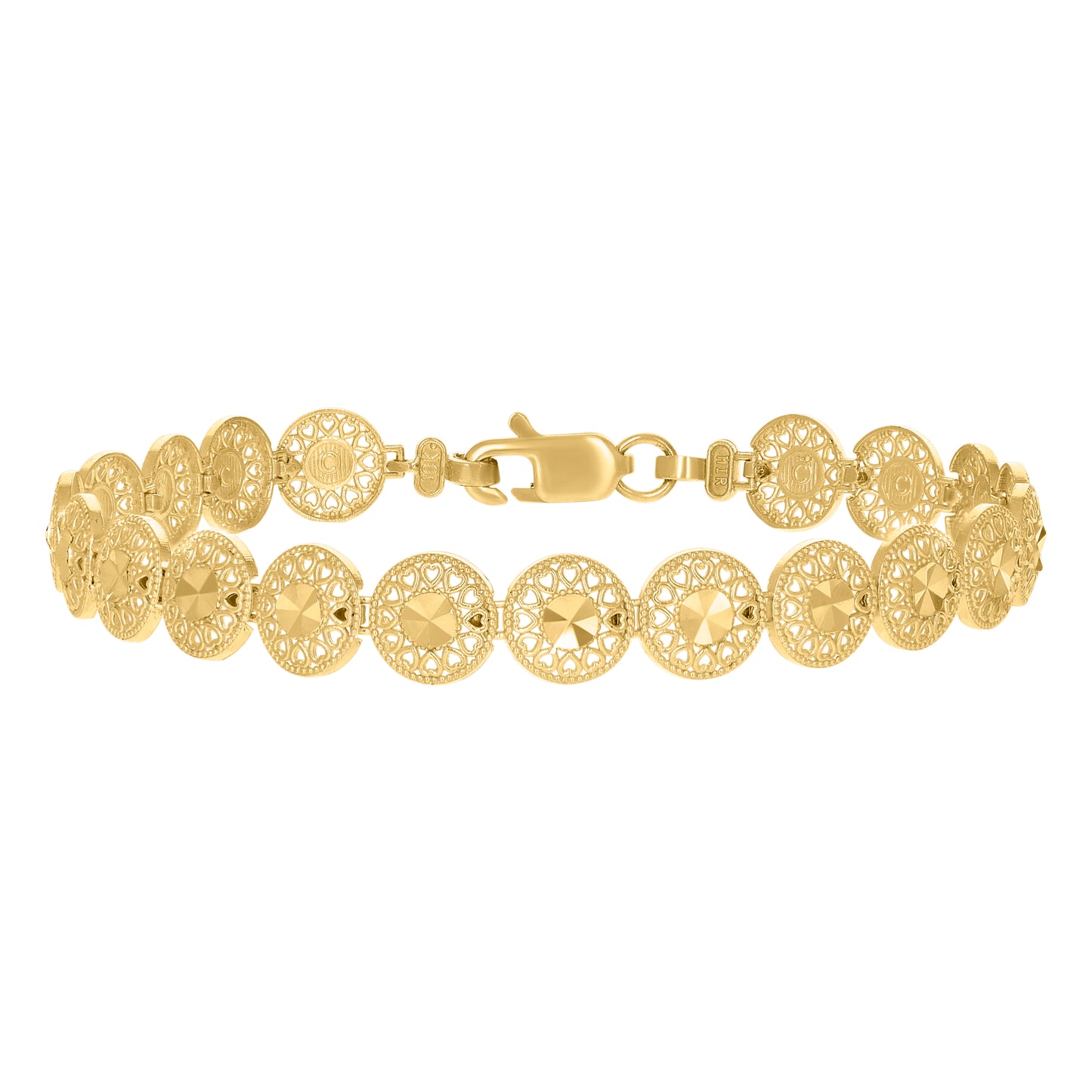 10Kt Gold 7" Bracelet