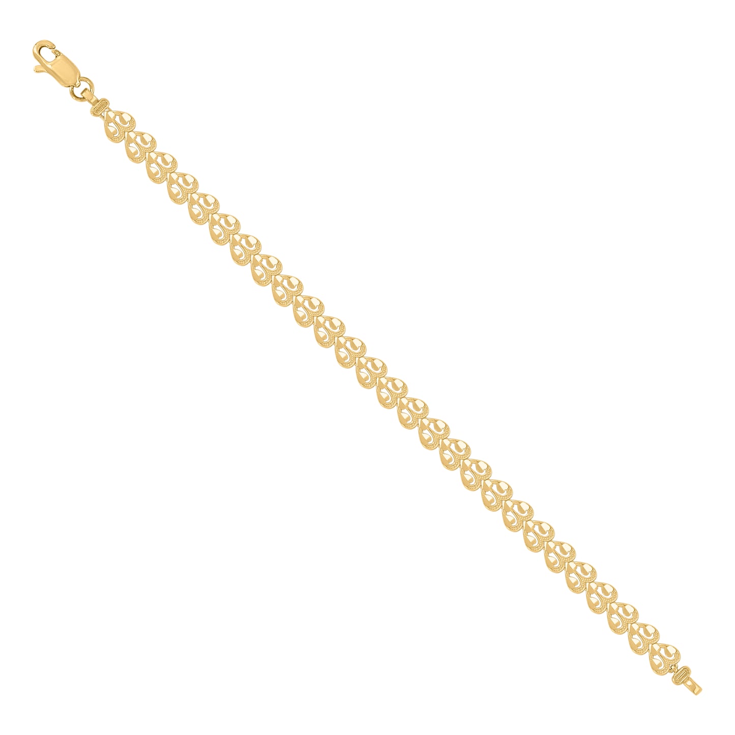 10Kt Gold Bracelet 7"