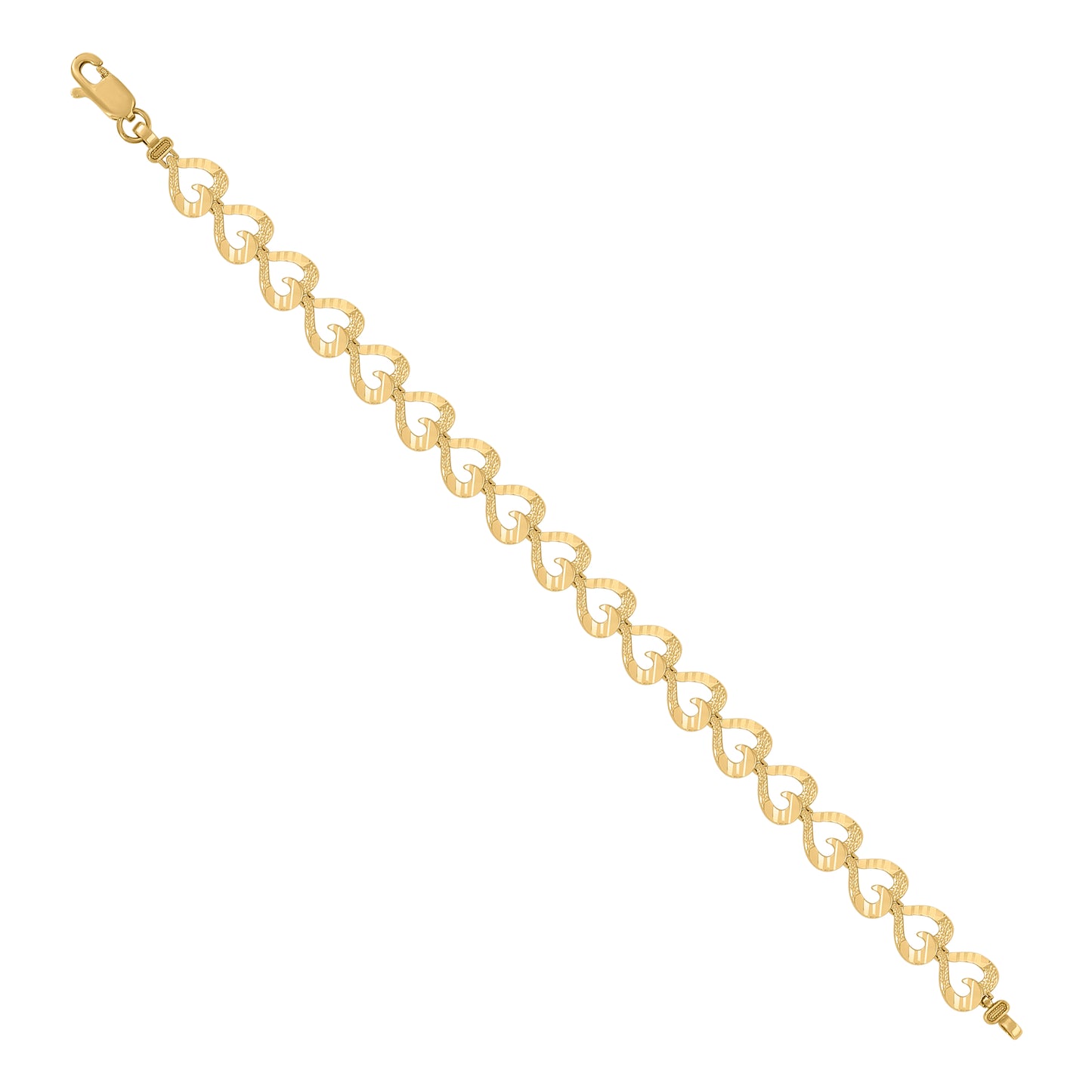10Kt Gold Bracelet 8"