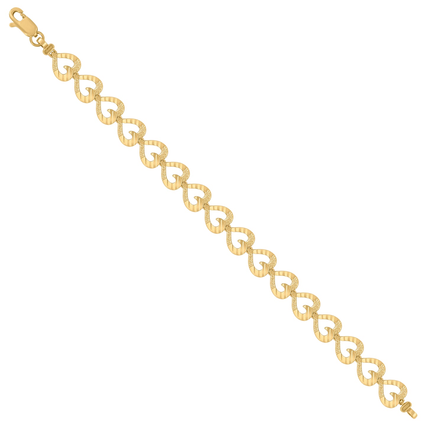 10Kt Gold 7" Bracelet