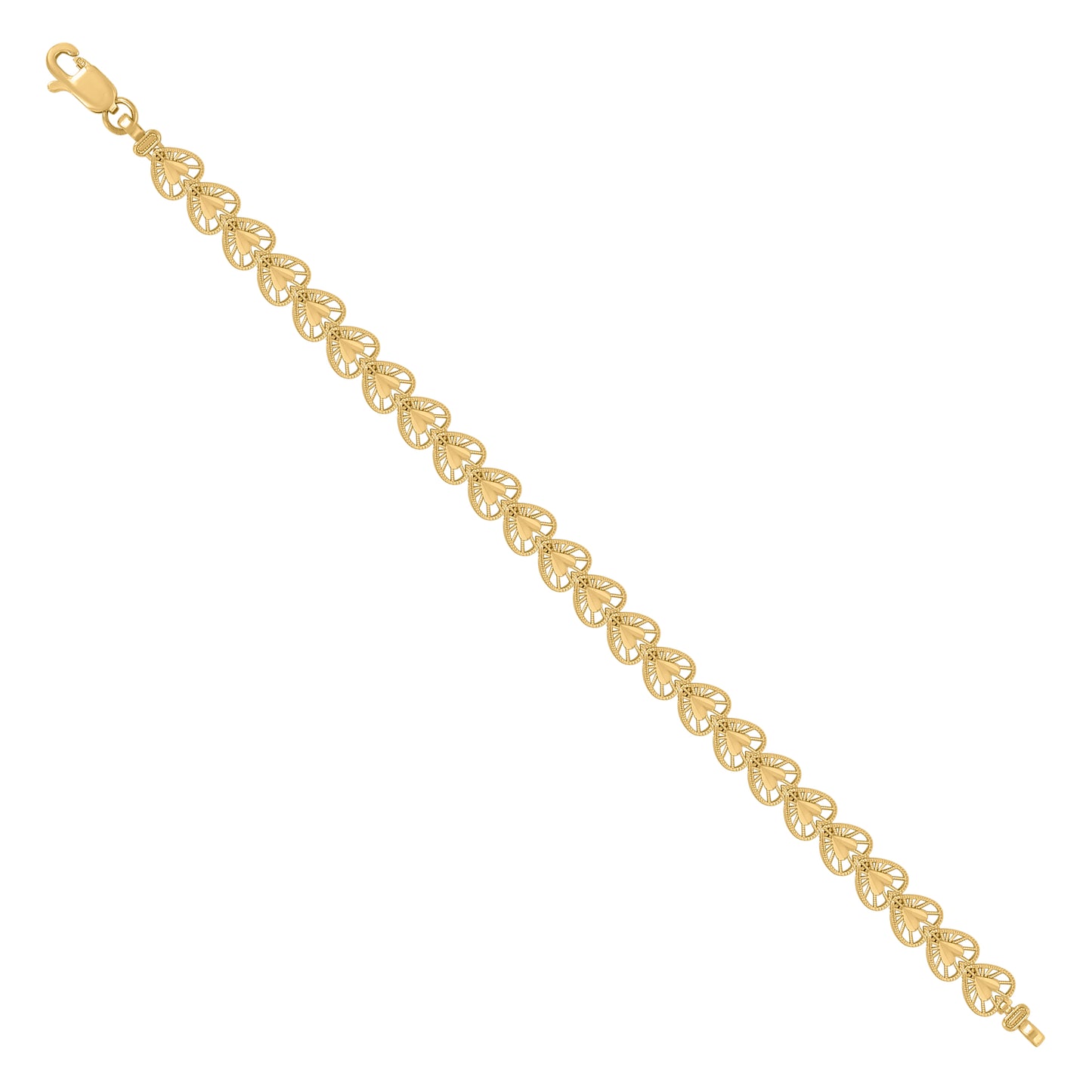 10Kt Gold 7" Bracelet