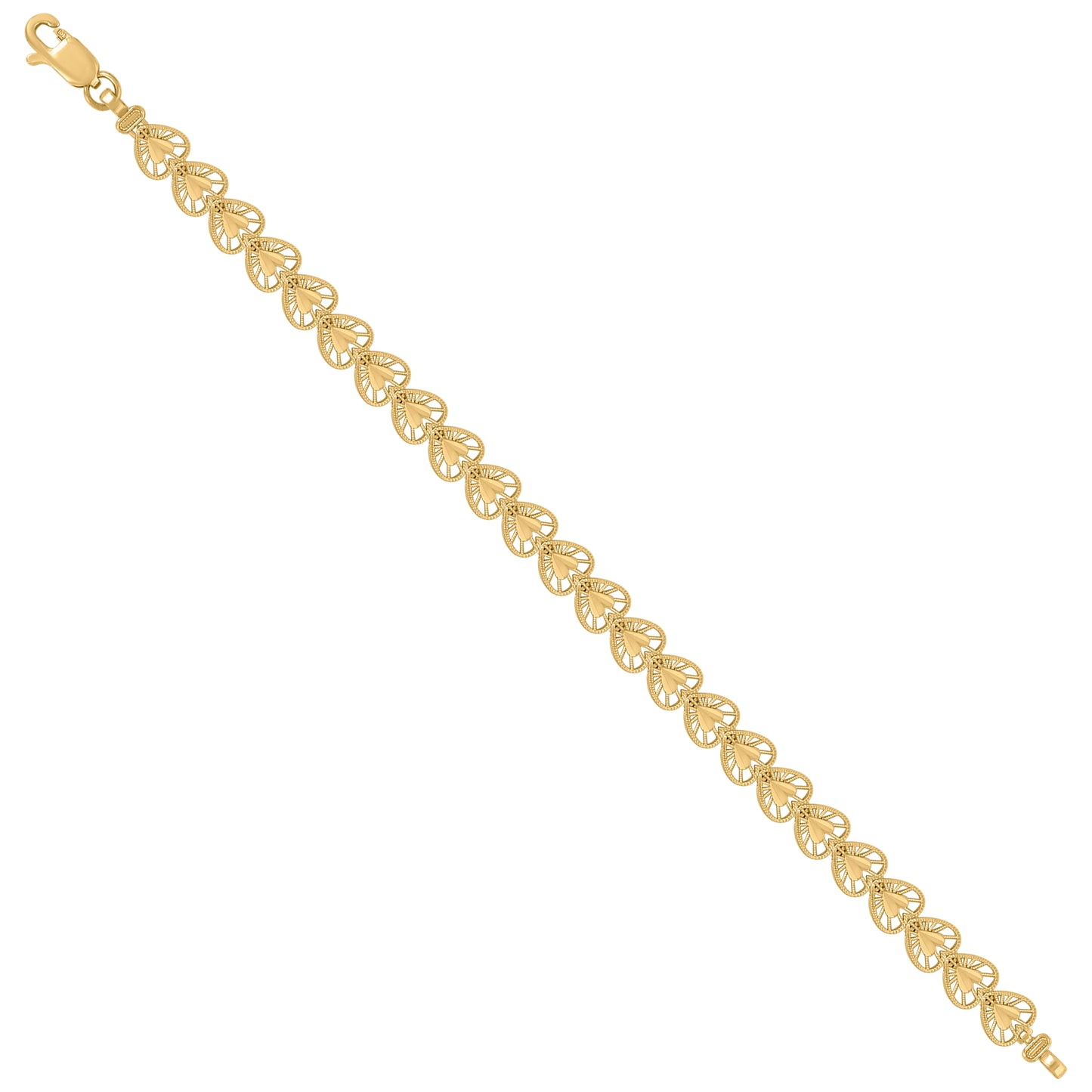 10Kt Gold 7" Bracelet