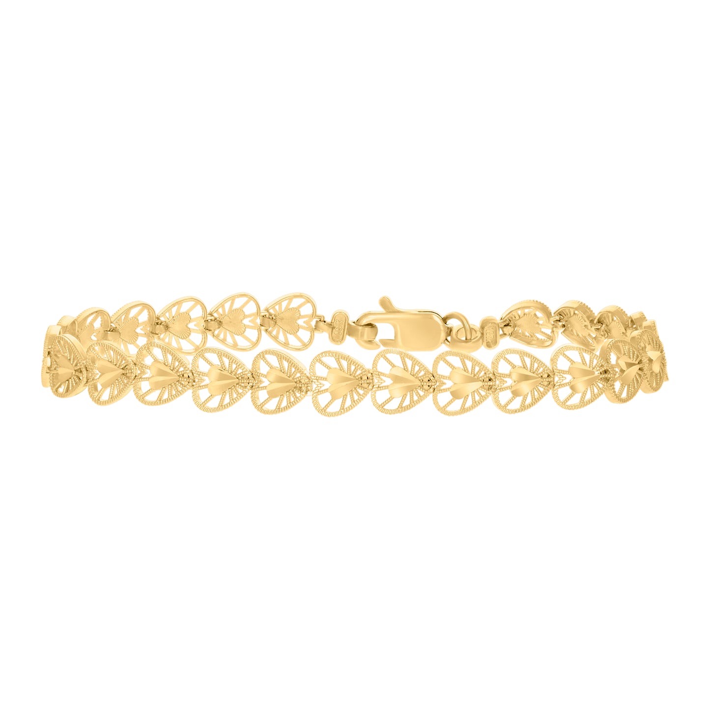 10Kt Gold 7" Bracelet