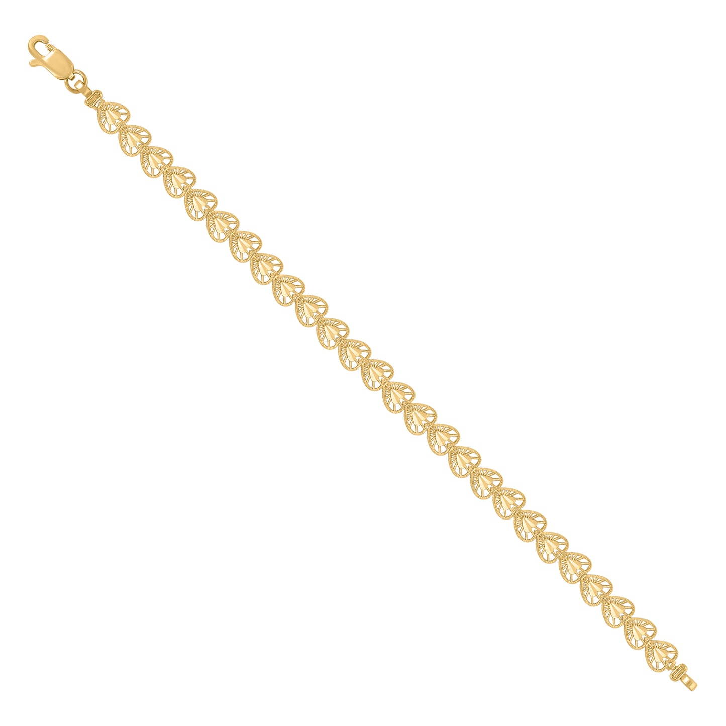 10Kt Gold Bracelet 8"