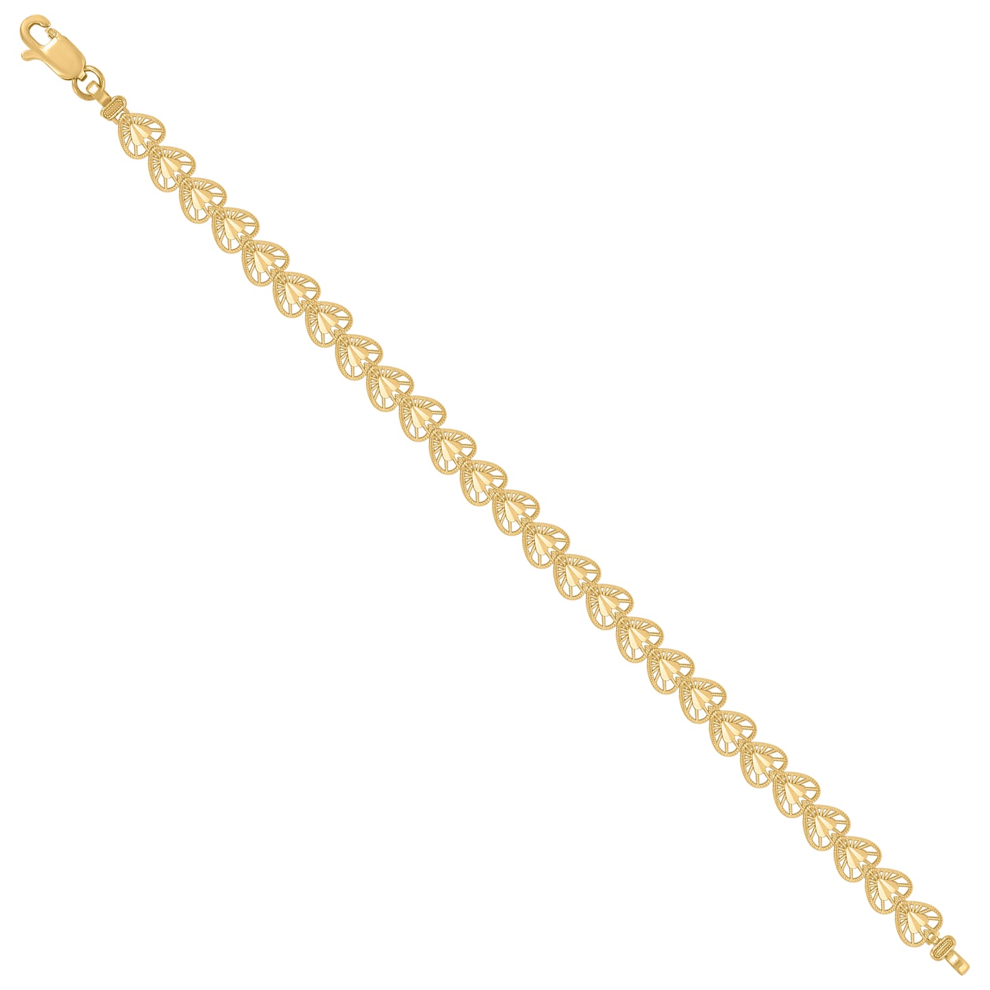 10Kt Gold Bracelet 8"