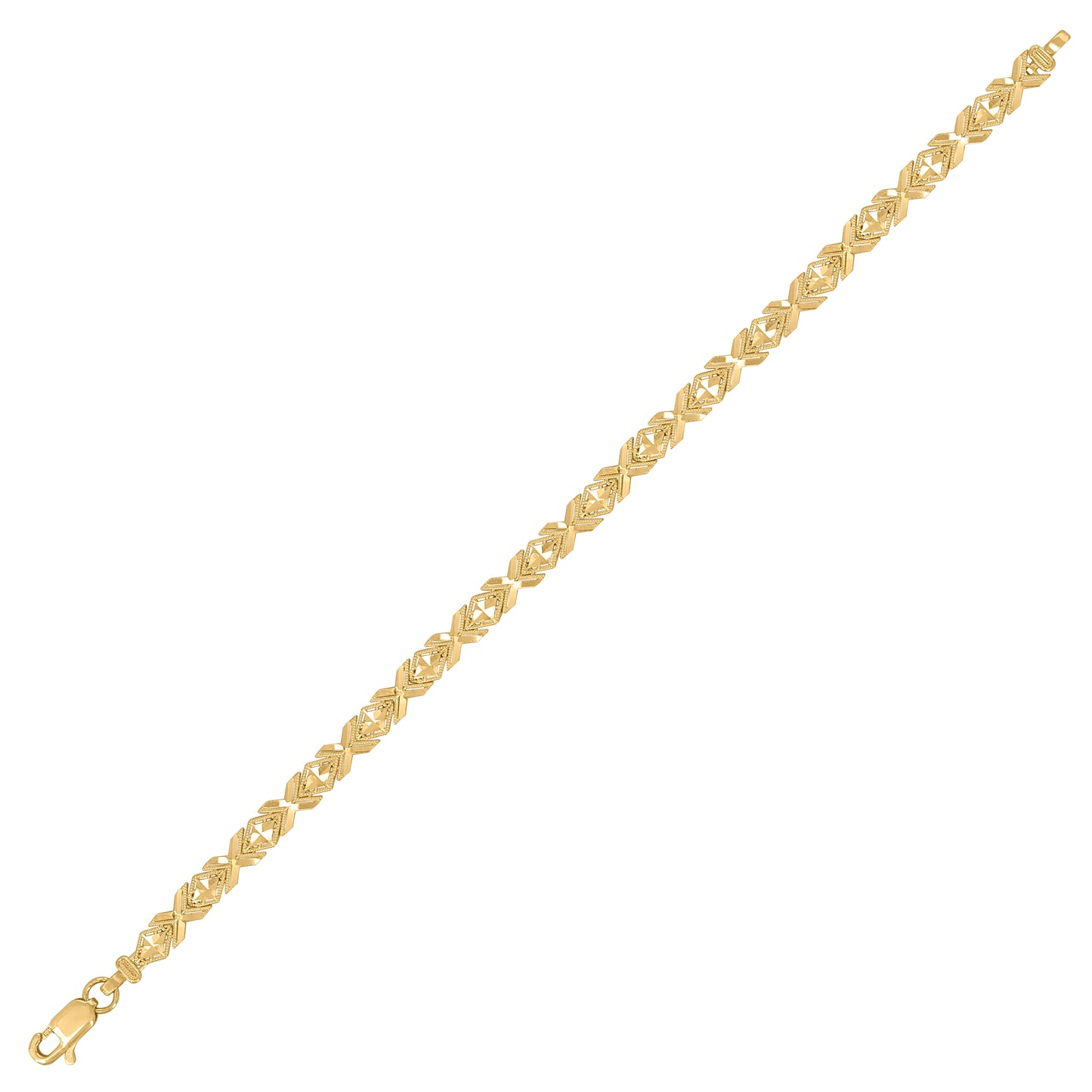 10Kt Gold 8" Bracelet