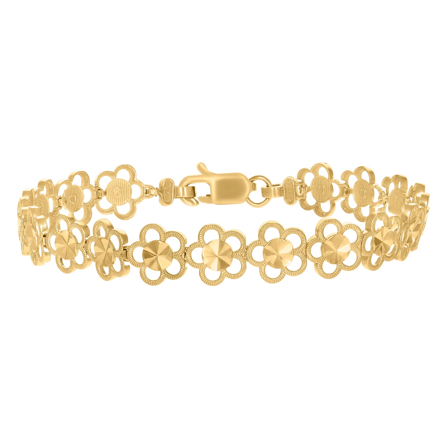 10Kt Gold 7" Bracelet