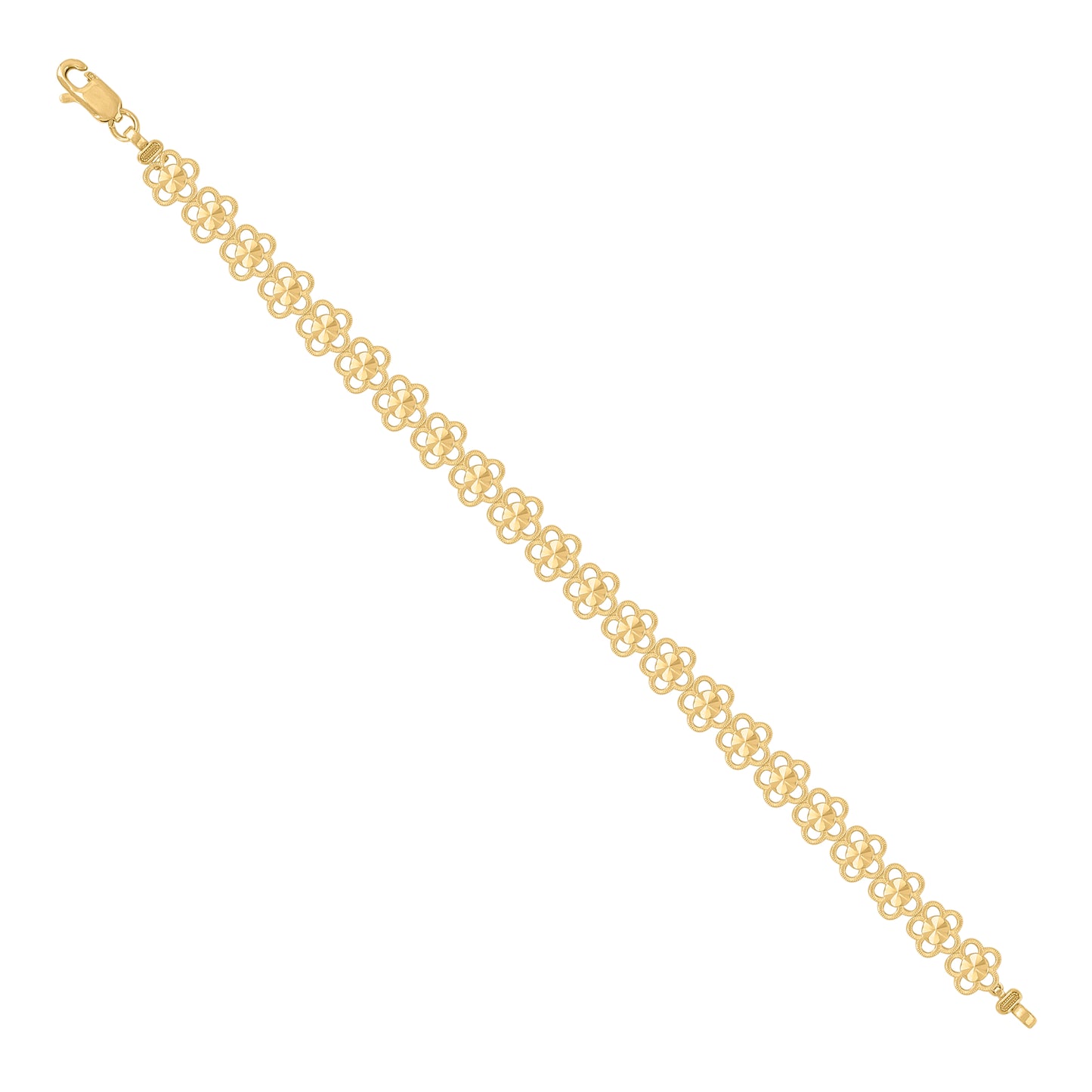 10Kt Gold 8" Bracelet