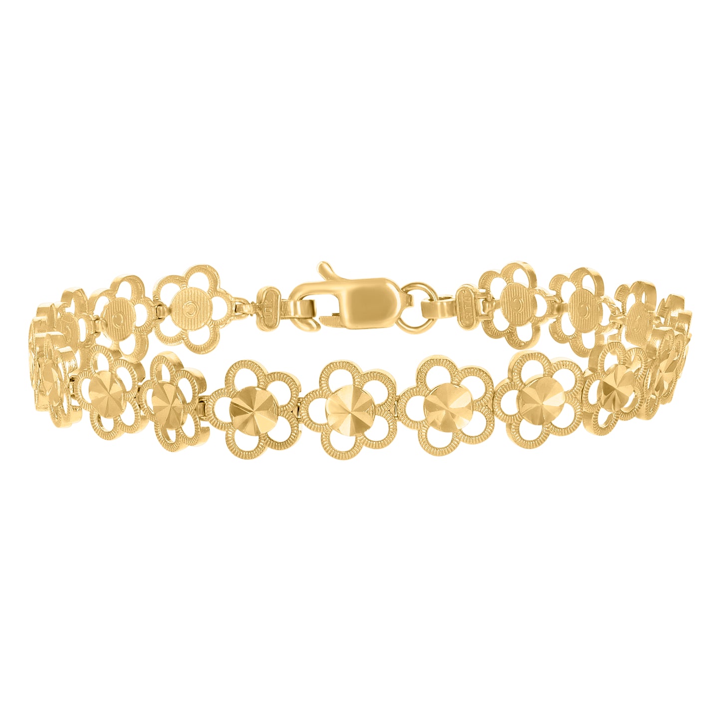 10Kt Gold 8" Bracelet
