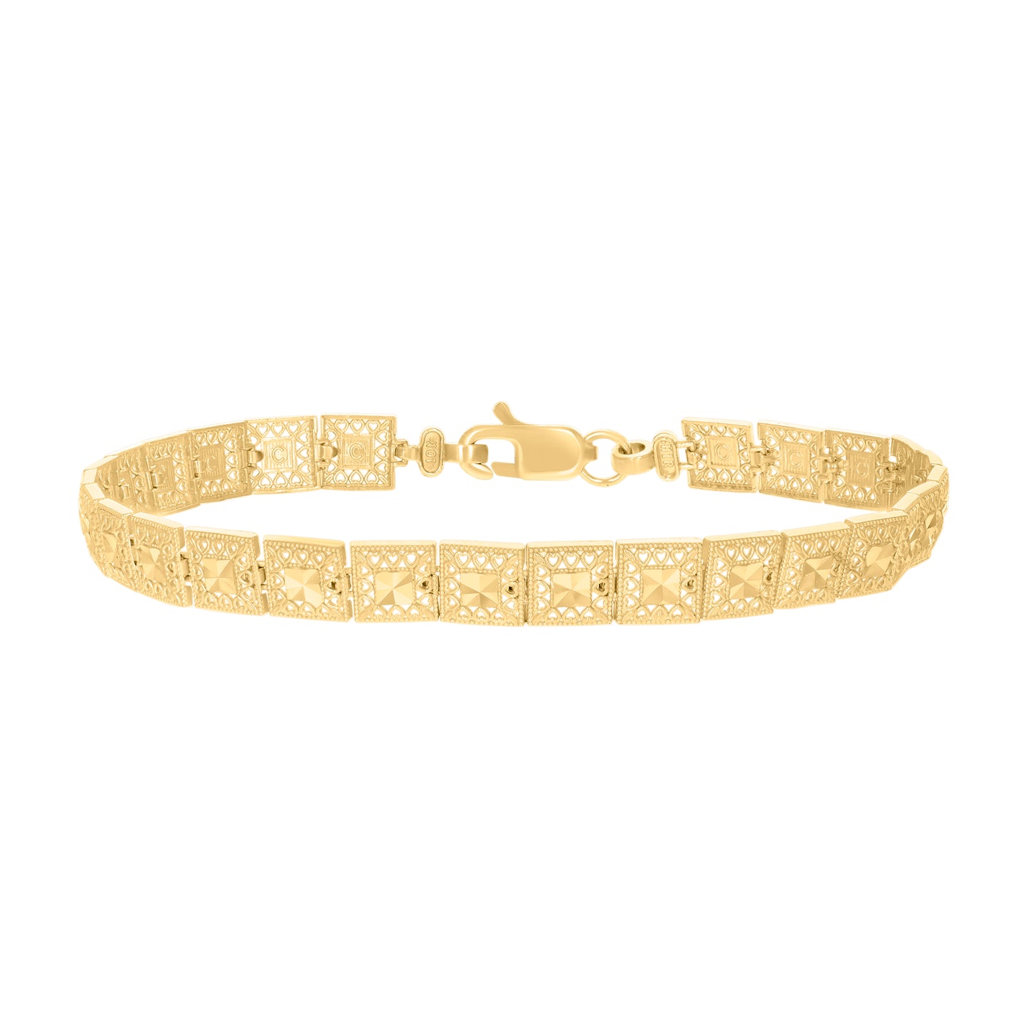 10Kt Gold Bracelet 8"