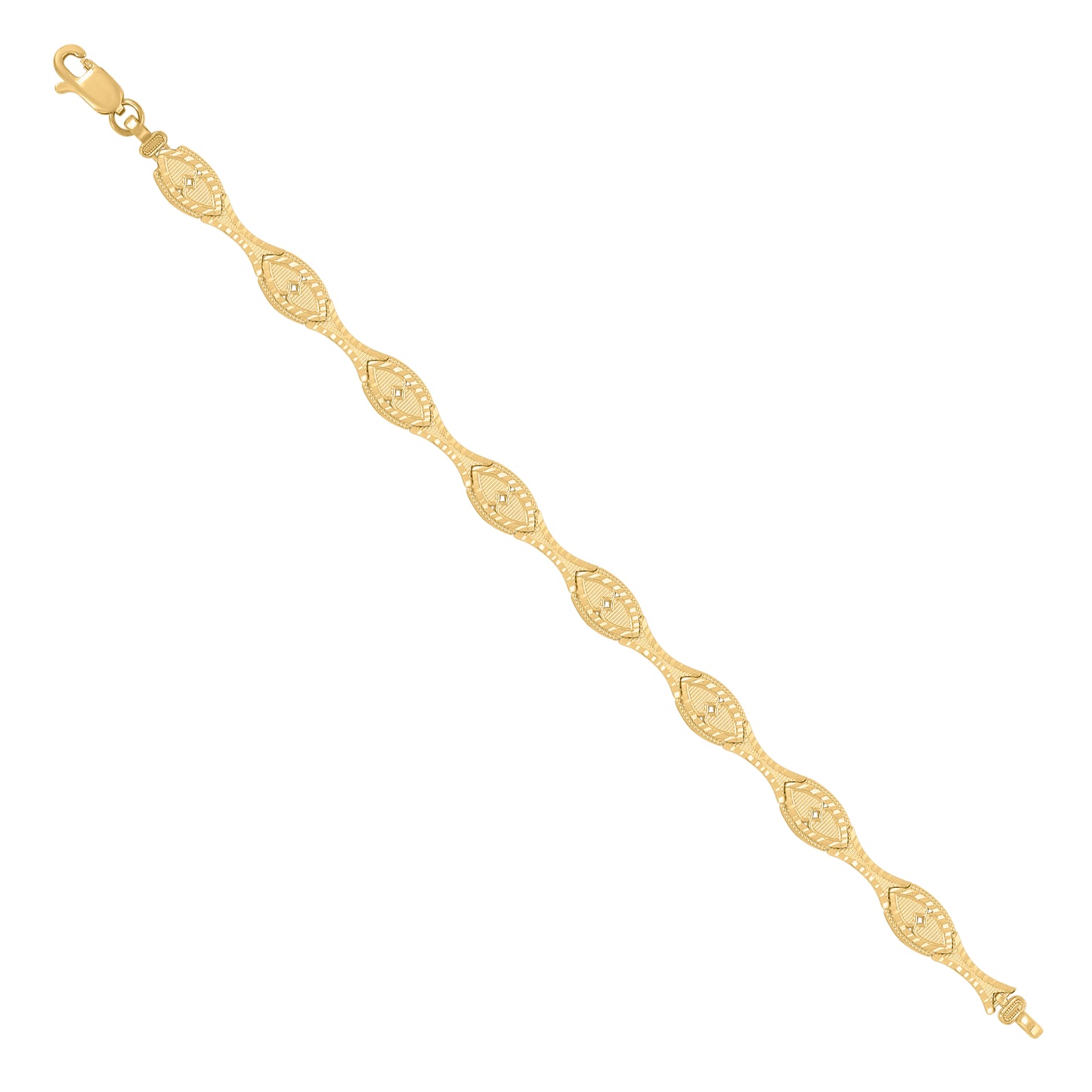 10Kt Gold 7" Bracelet