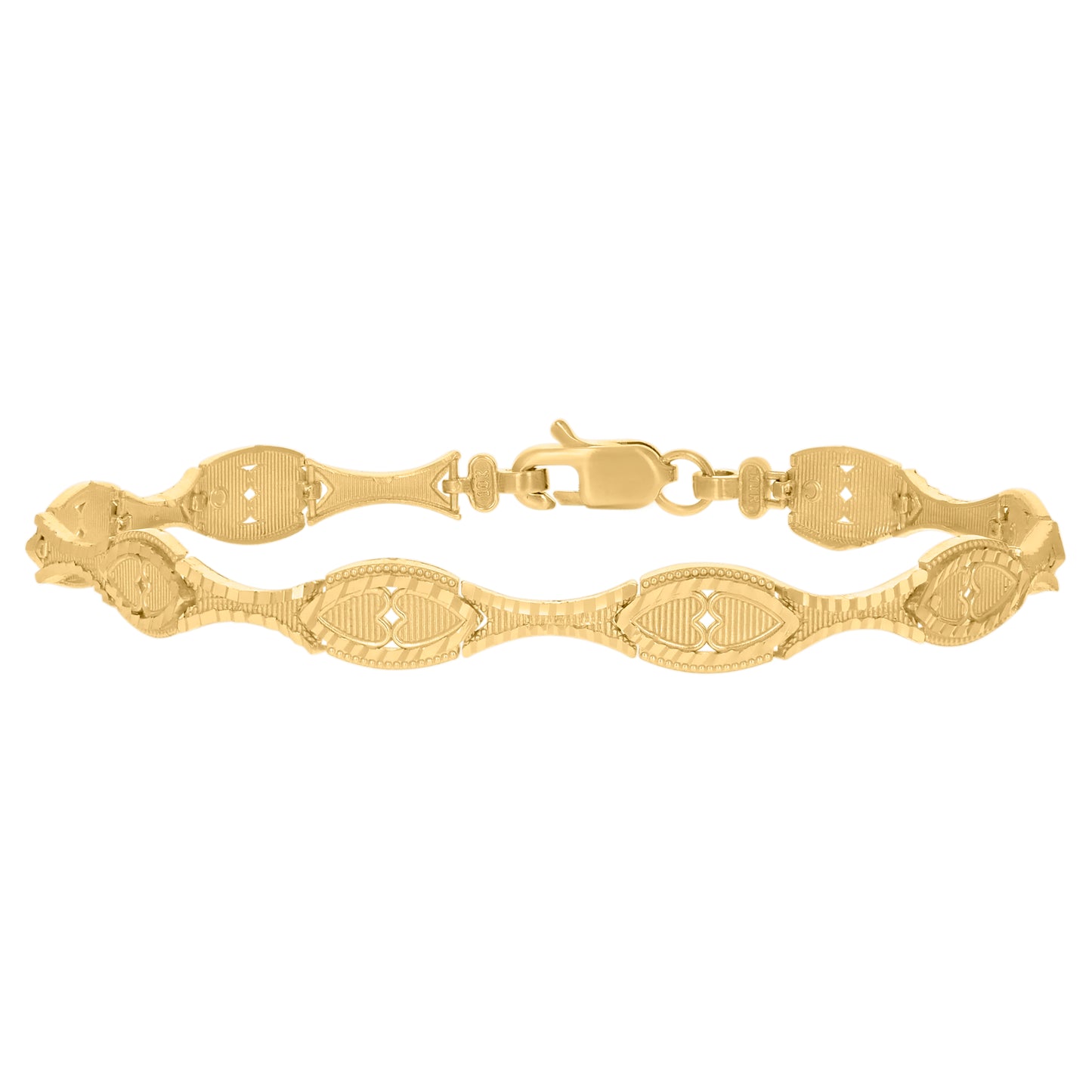 10Kt Gold 7" Bracelet