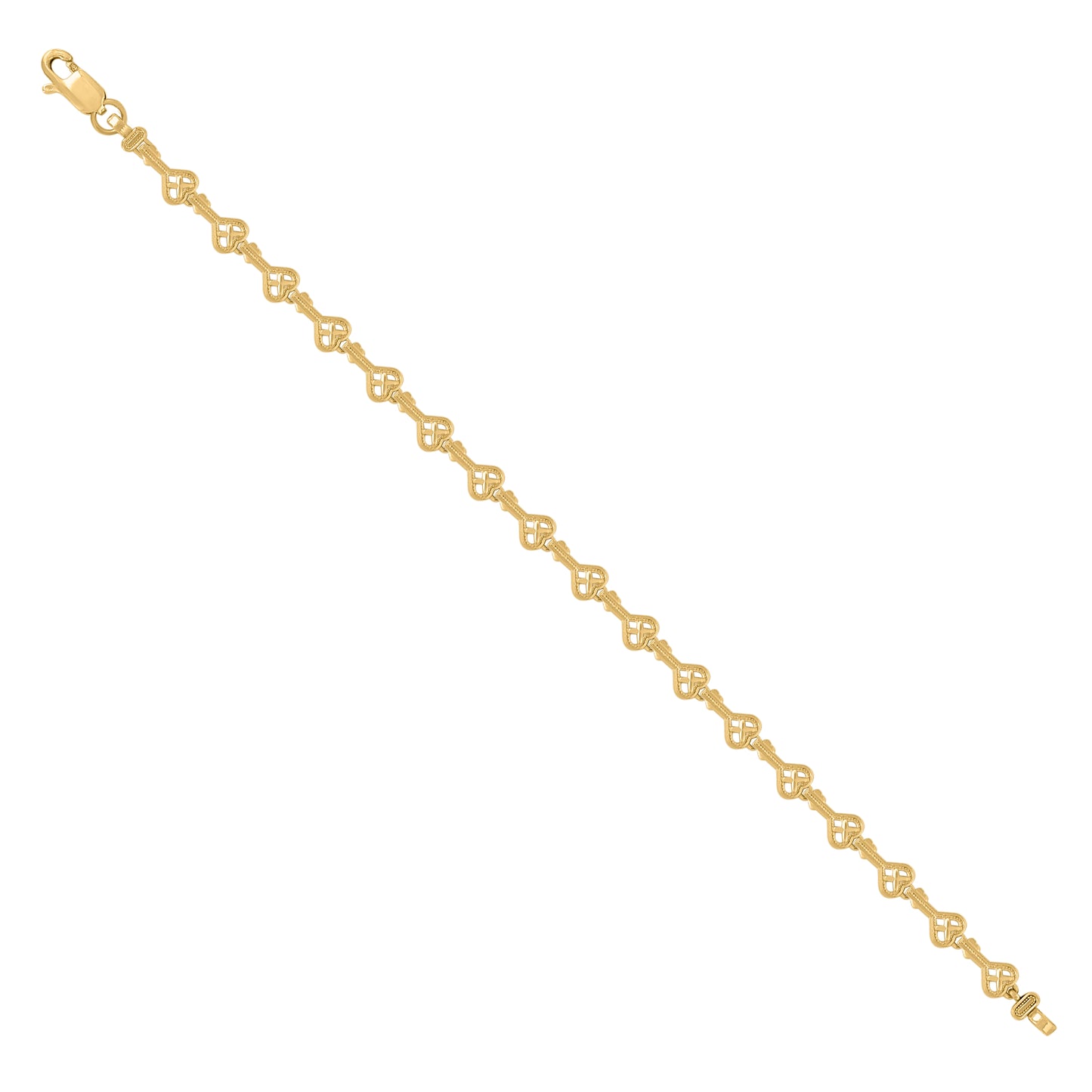 10Kt Gold 7" Bracelet