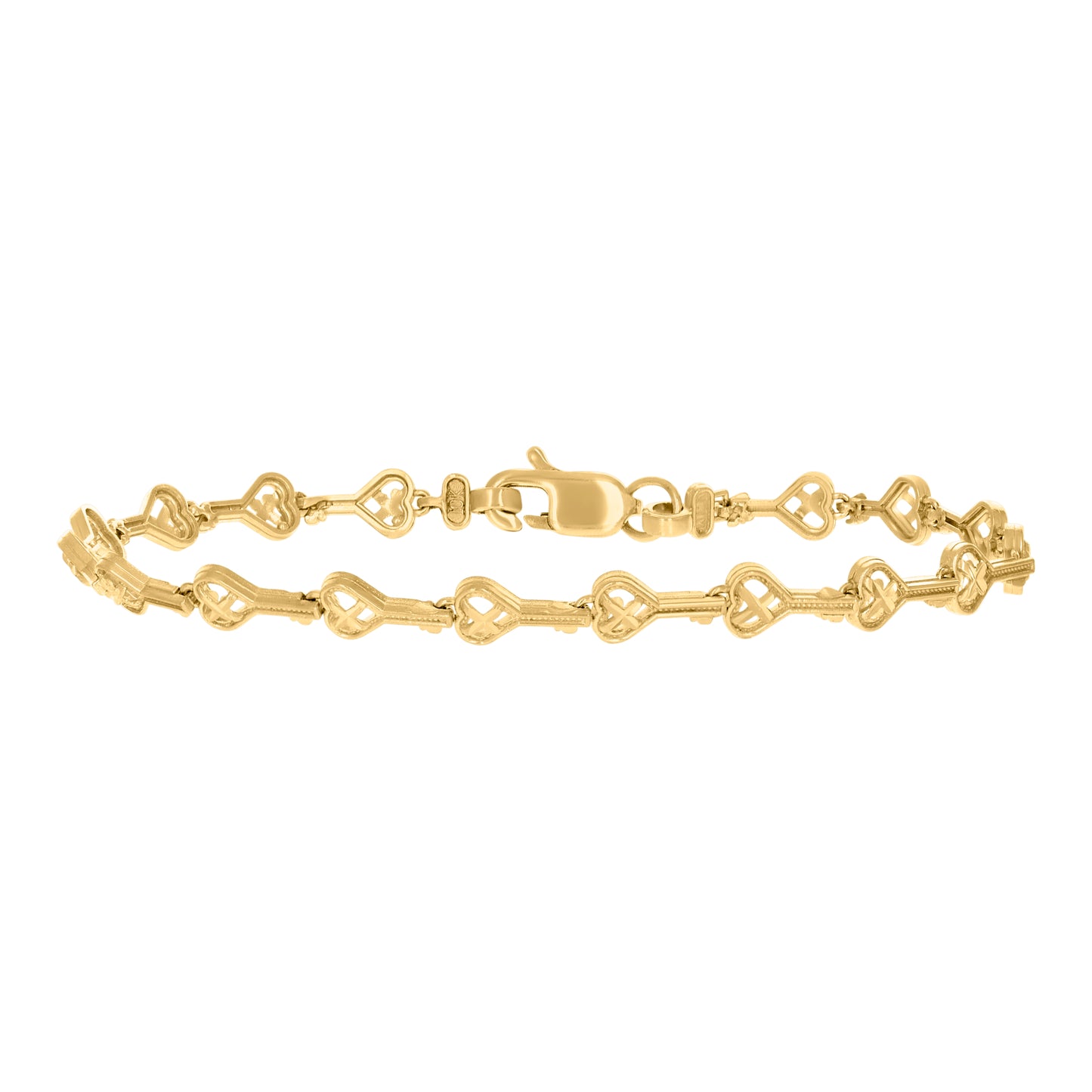 10Kt Gold 7" Bracelet