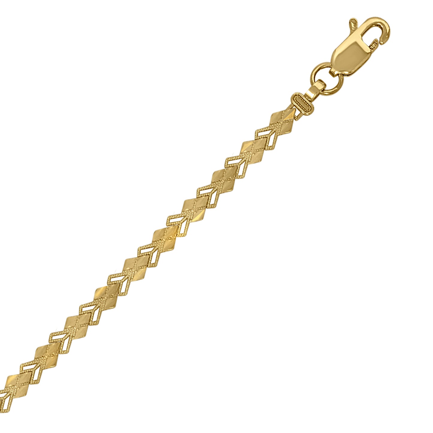 10Kt Gold 7" Bracelet